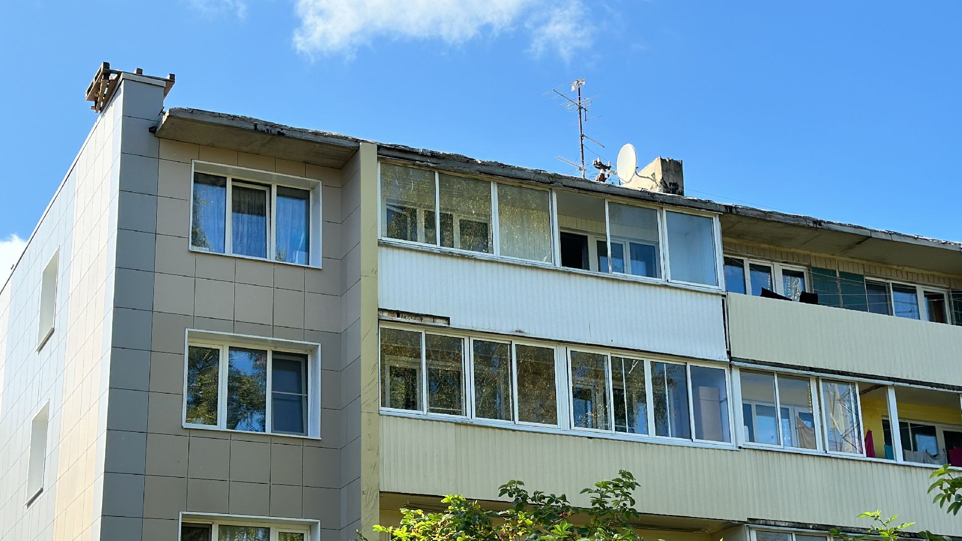 Клин, общество, ЖКХ, ремонт кровли,