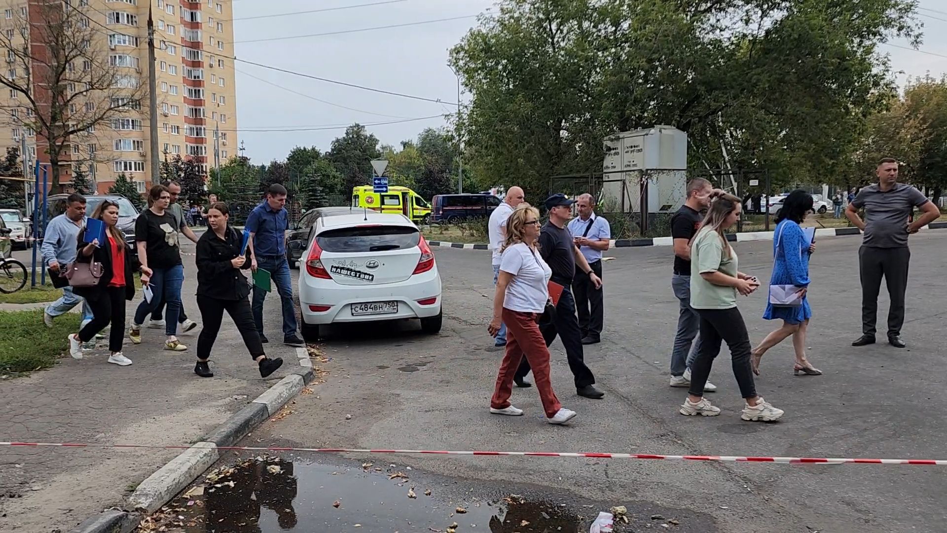 Раменское, Атака БПЛА, Последствия атаки БПЛА, проишествие, Людей запускают в квартиры,