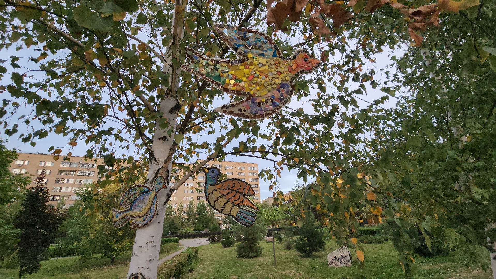 Школа мозаики, Лобня, Выставка,