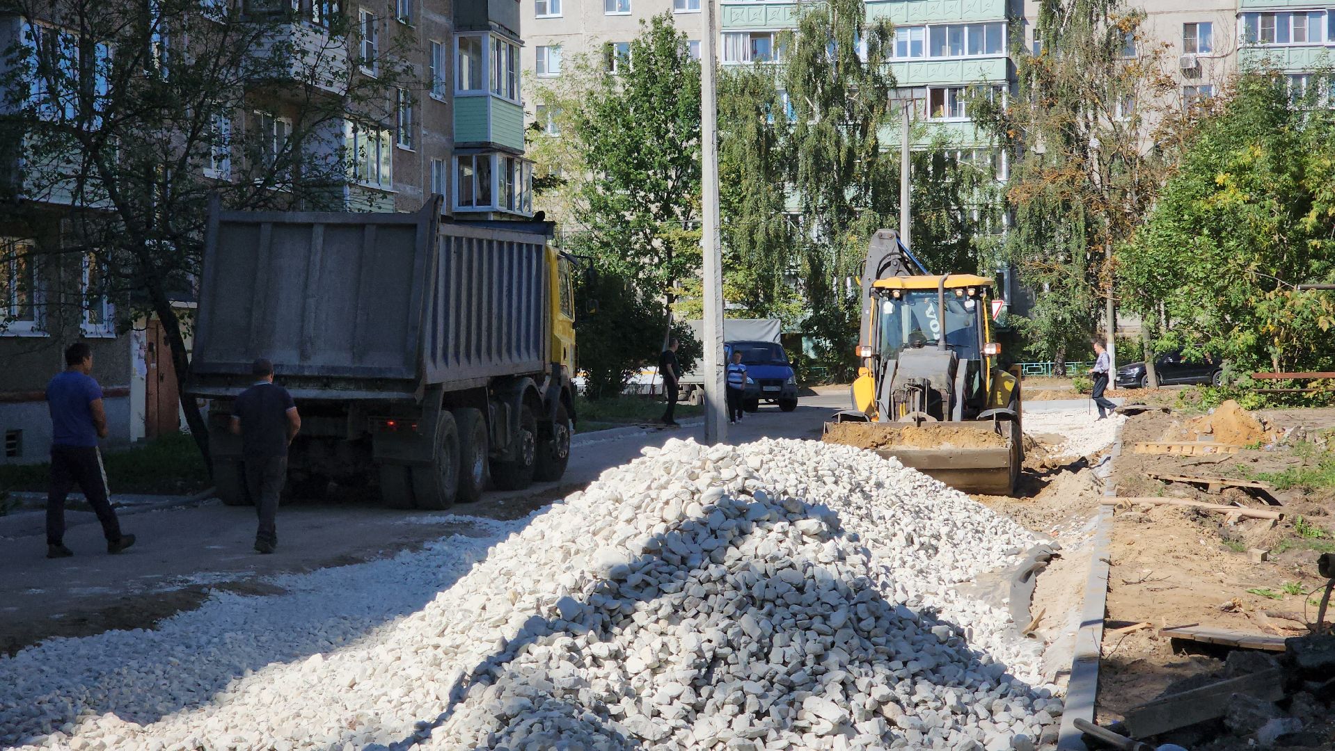 егорьевск, дворы, благоустройство, проезд, асфальт,