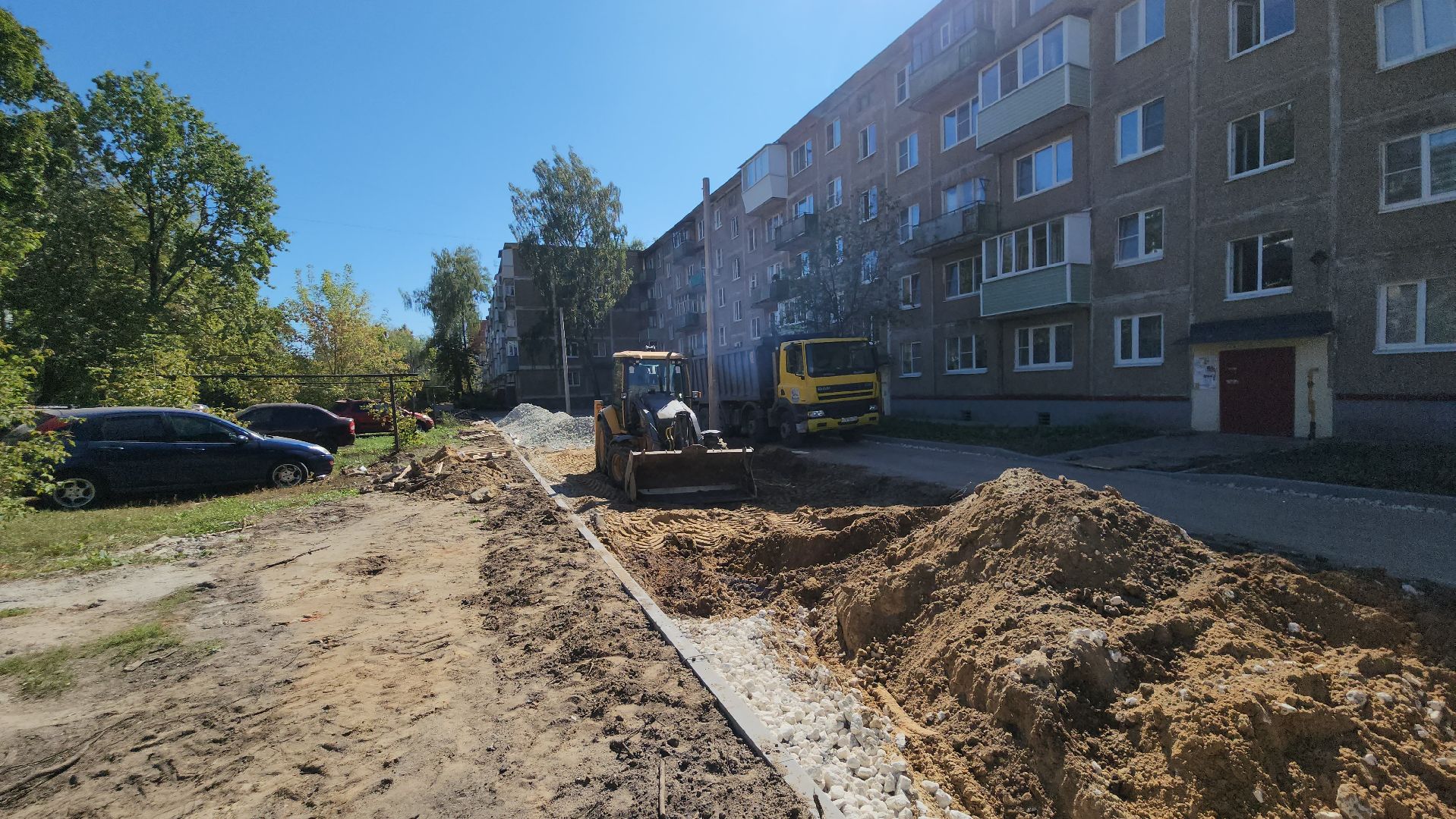 егорьевск, дворы, благоустройство, проезд, асфальт,