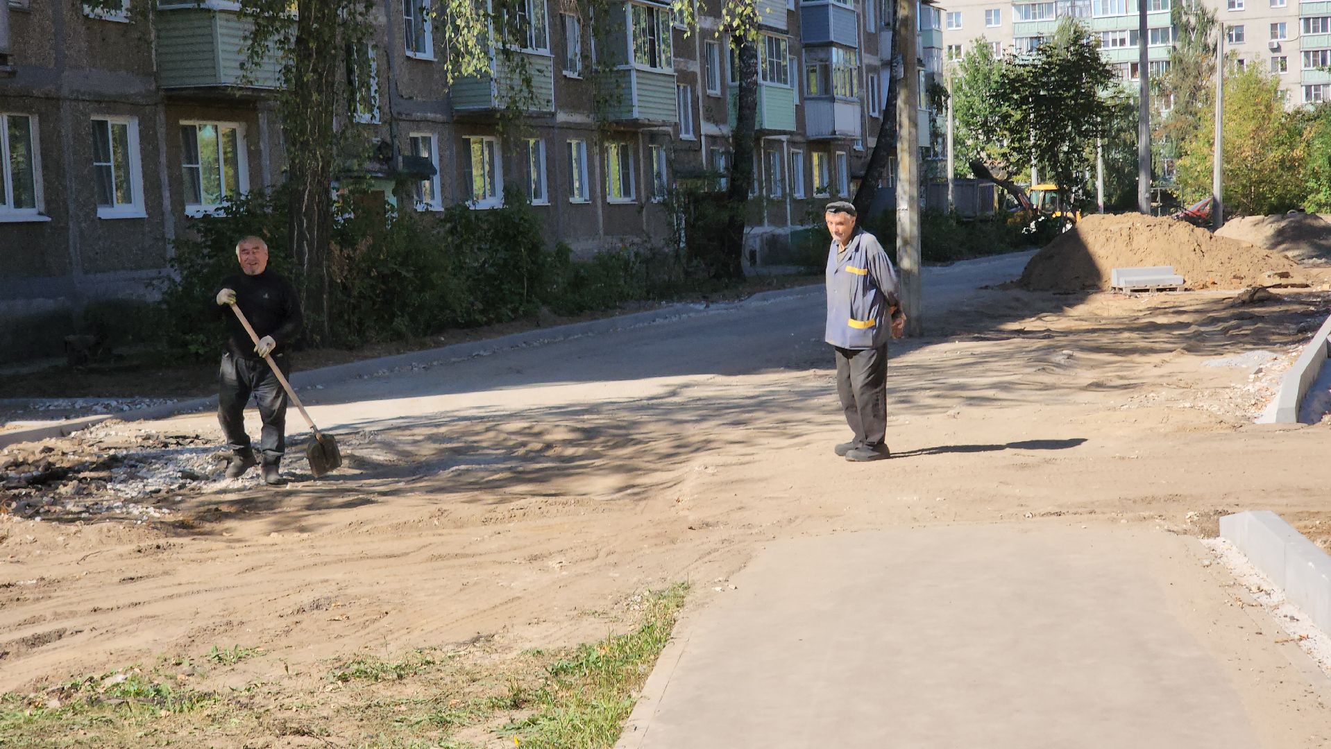 егорьевск, дворы, благоустройство, проезд, асфальт,