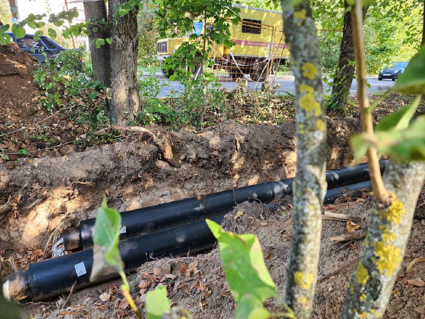 можайск, можайский городской округ, подмосковье, жкх, аварийный участок теплотрассы, отопительный сезон 2024-2025, подготовка к отопительному сезону,ао фплк,