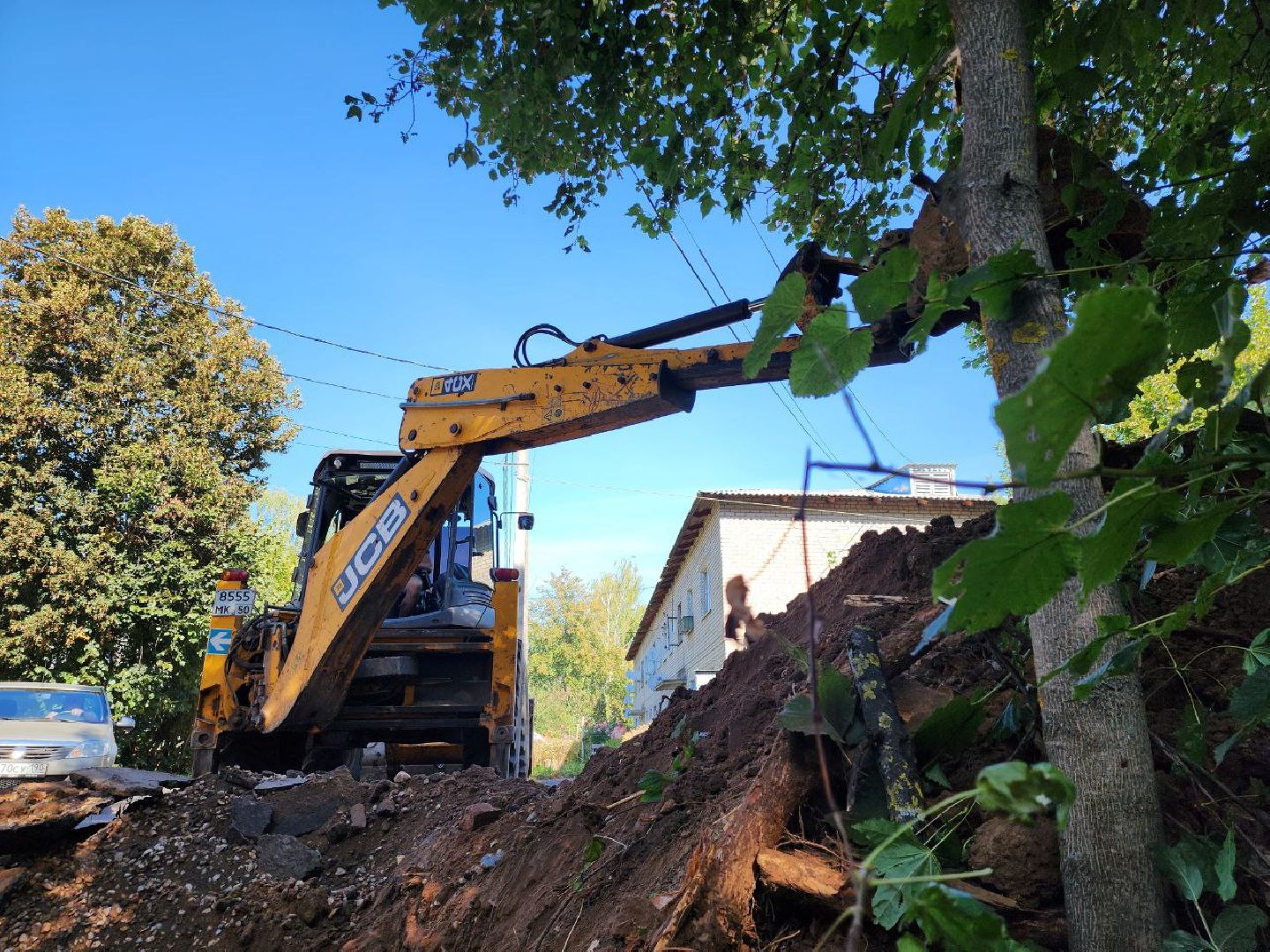можайск, можайский городской округ, подмосковье, жкх, аварийный участок теплотрассы, отопительный сезон 2024-2025, подготовка к отопительному сезону,ао фплк,