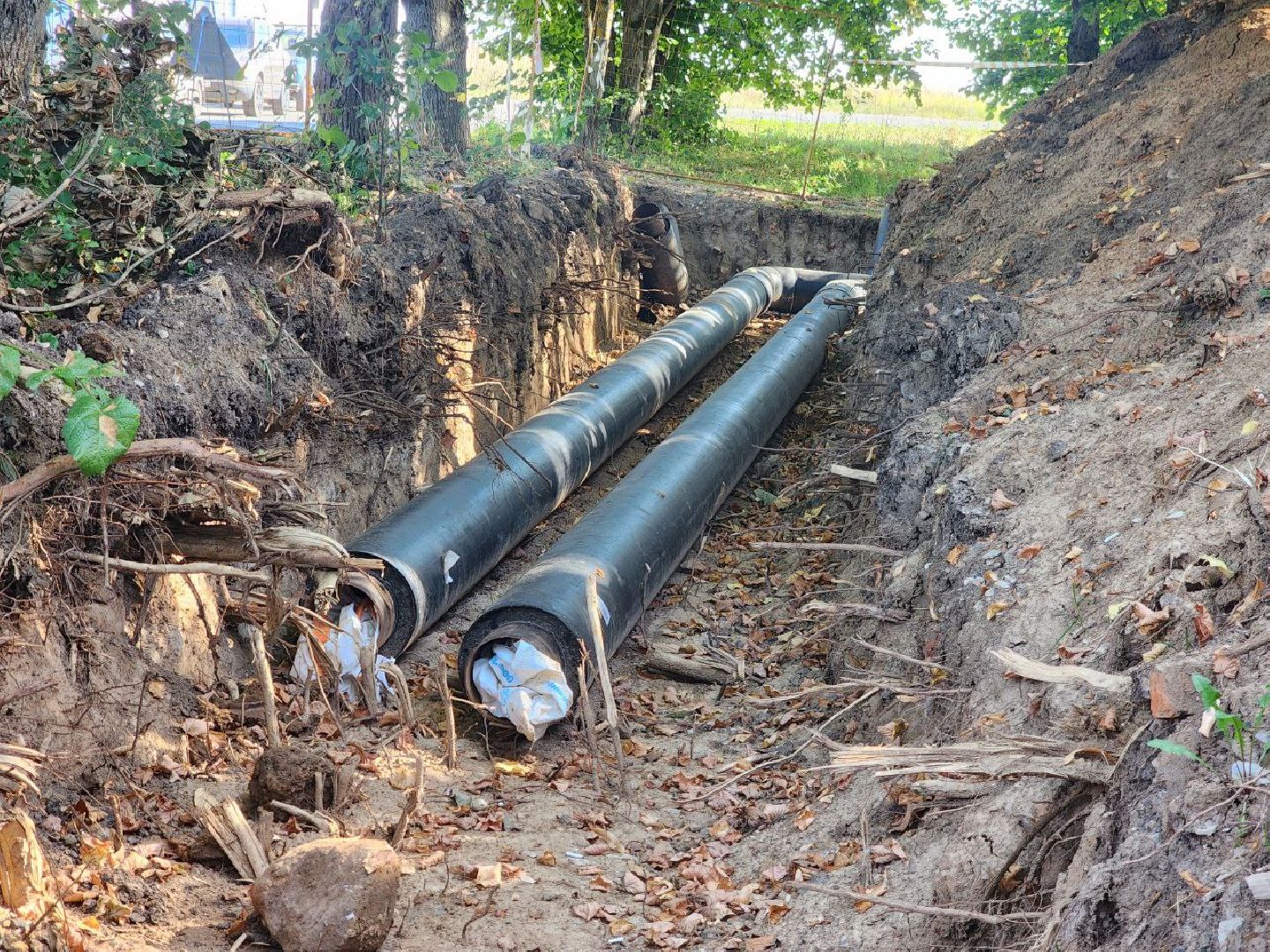 можайск, можайский городской округ, подмосковье, жкх, аварийный участок теплотрассы, отопительный сезон 2024-2025, подготовка к отопительному сезону,ао фплк,