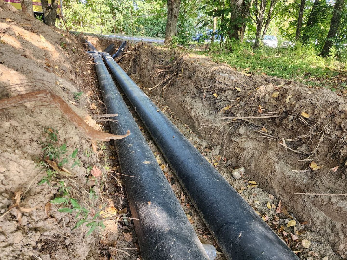 можайск, можайский городской округ, подмосковье, жкх, аварийный участок теплотрассы, отопительный сезон 2024-2025, подготовка к отопительному сезону,ао фплк,