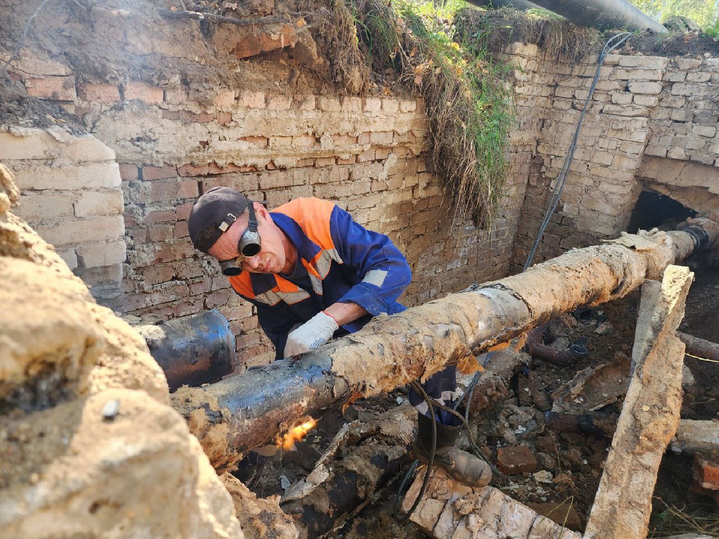 можайск, можайский городской округ, подмосковье, жкх, ремонт теплосетей, ао фплк, отопительный сезон, отопительный сезон 2024-2025,