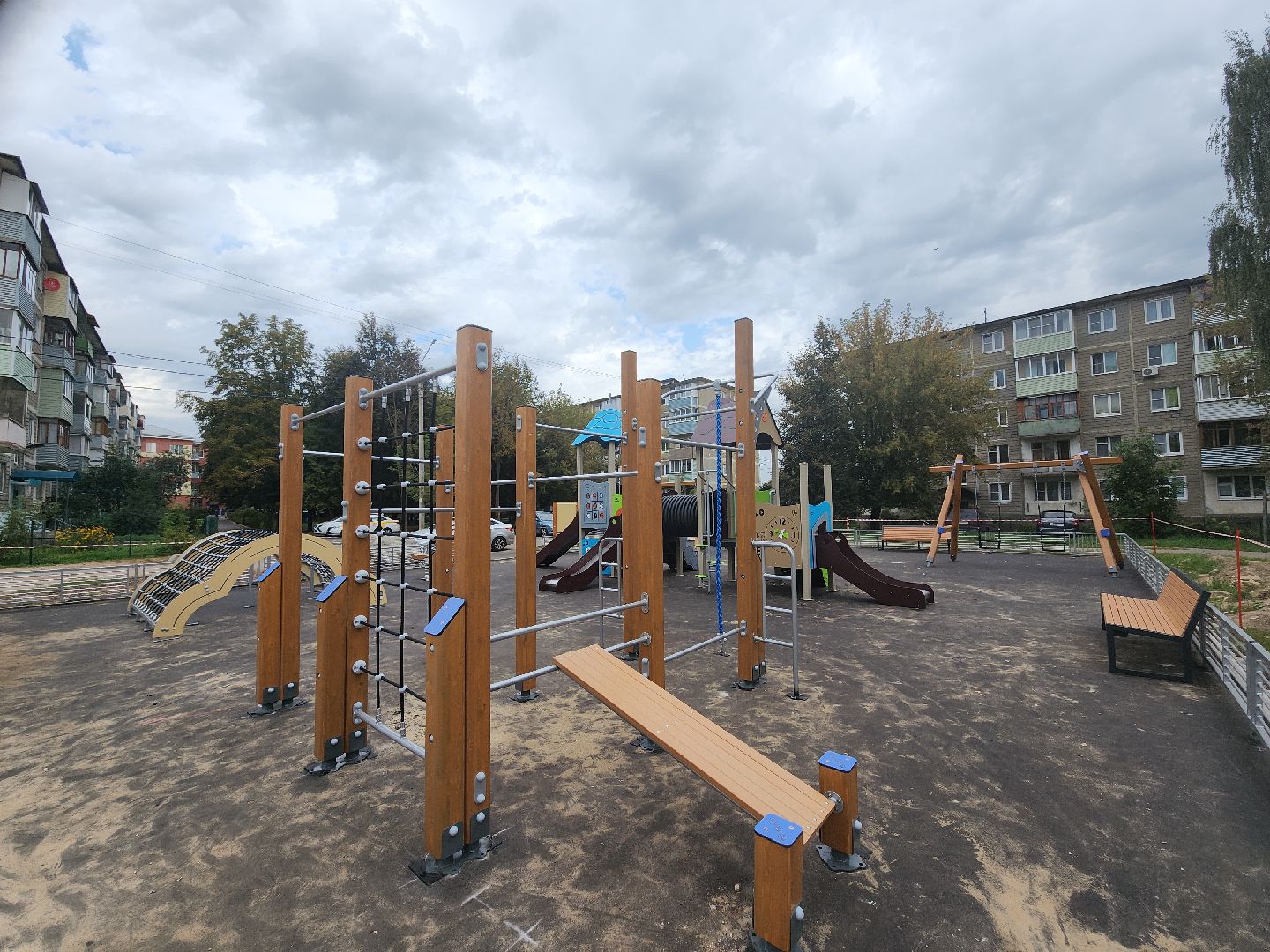 серпухов, подмосковье, губернаторская площадка, детская площадка,