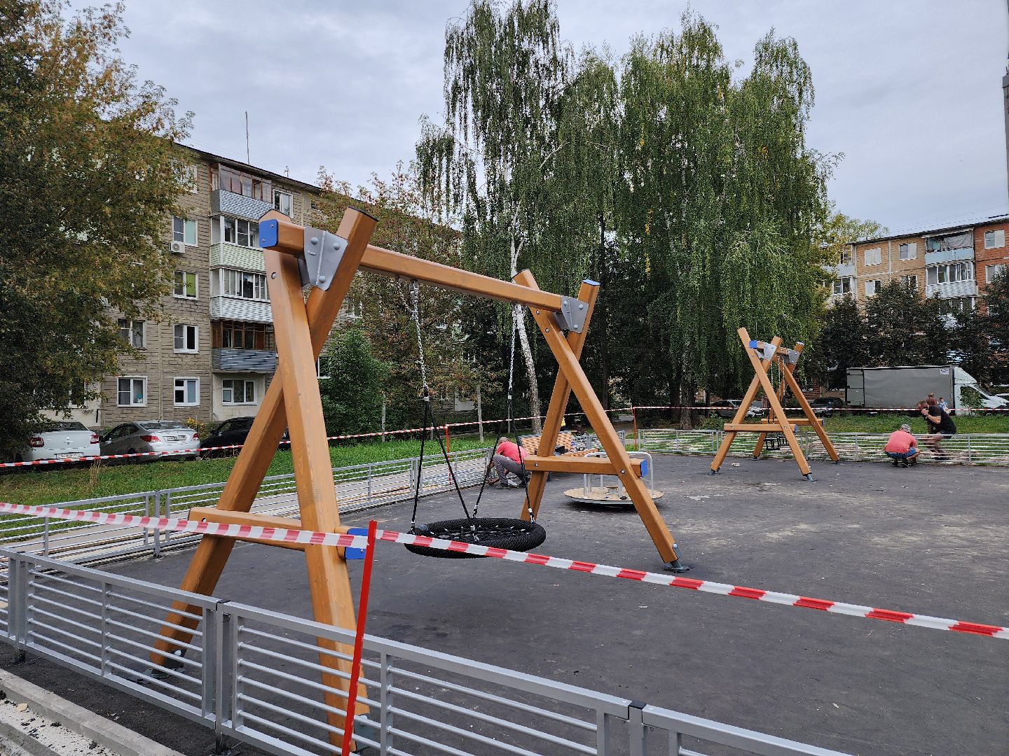 серпухов, подмосковье, губернаторская площадка, детская площадка,