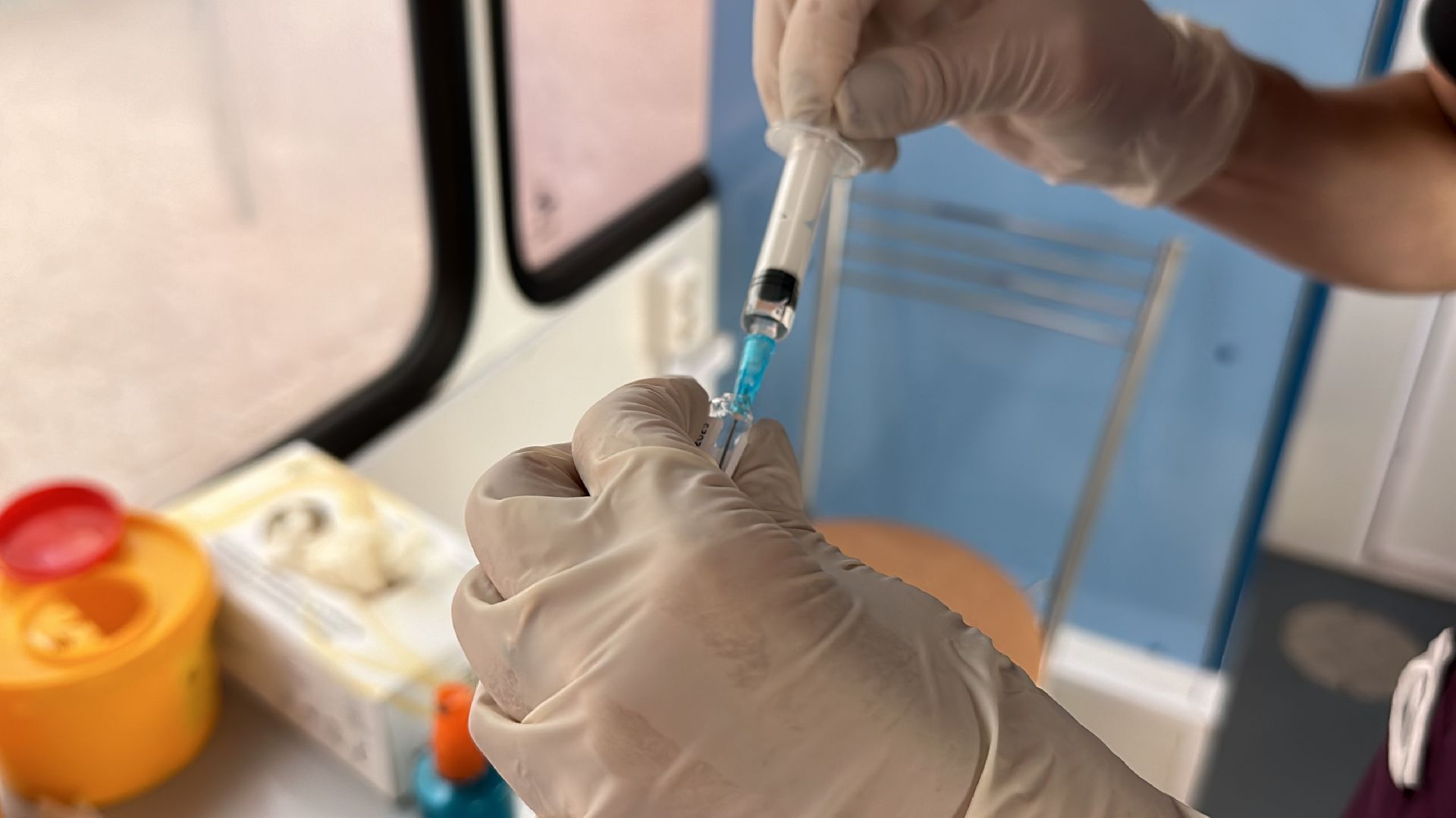 Клин, общество, медицина, вакцинация от гриппа, Подмосковье, врачи,