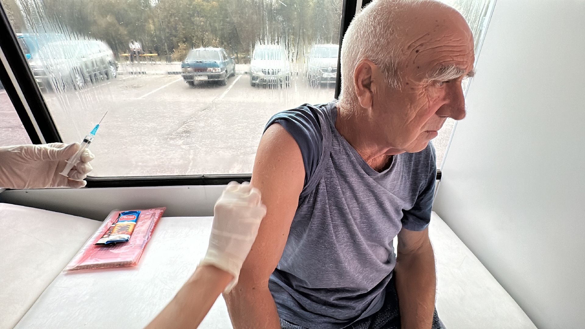 Клин, общество, медицина, вакцинация от гриппа, Подмосковье, врачи,