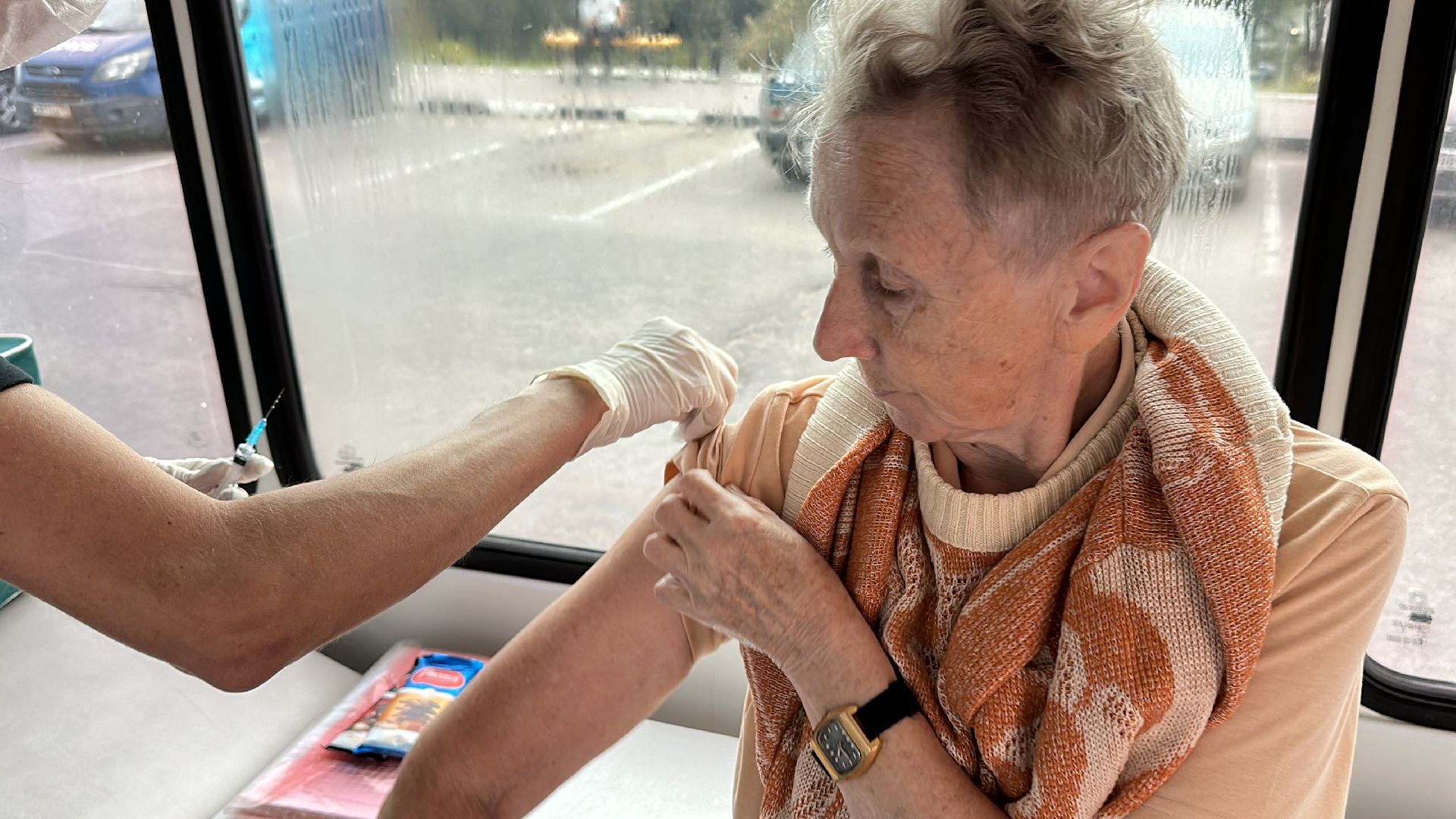 Клин, общество, медицина, вакцинация от гриппа, Подмосковье, врачи,