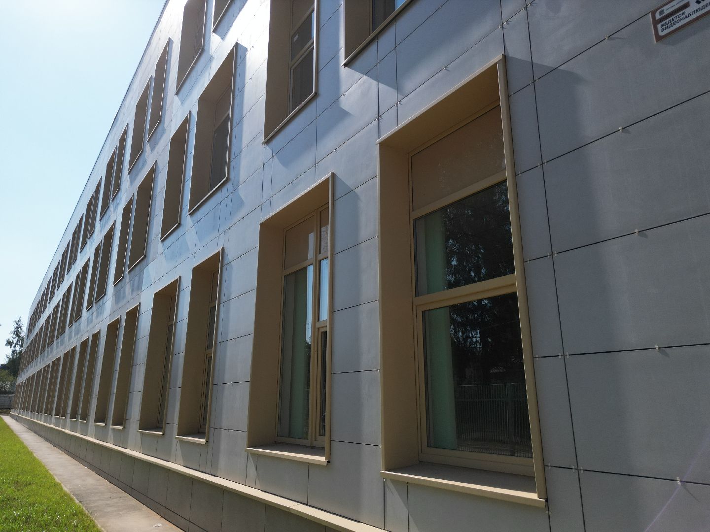 видео с коптера, школа, пушкинский,