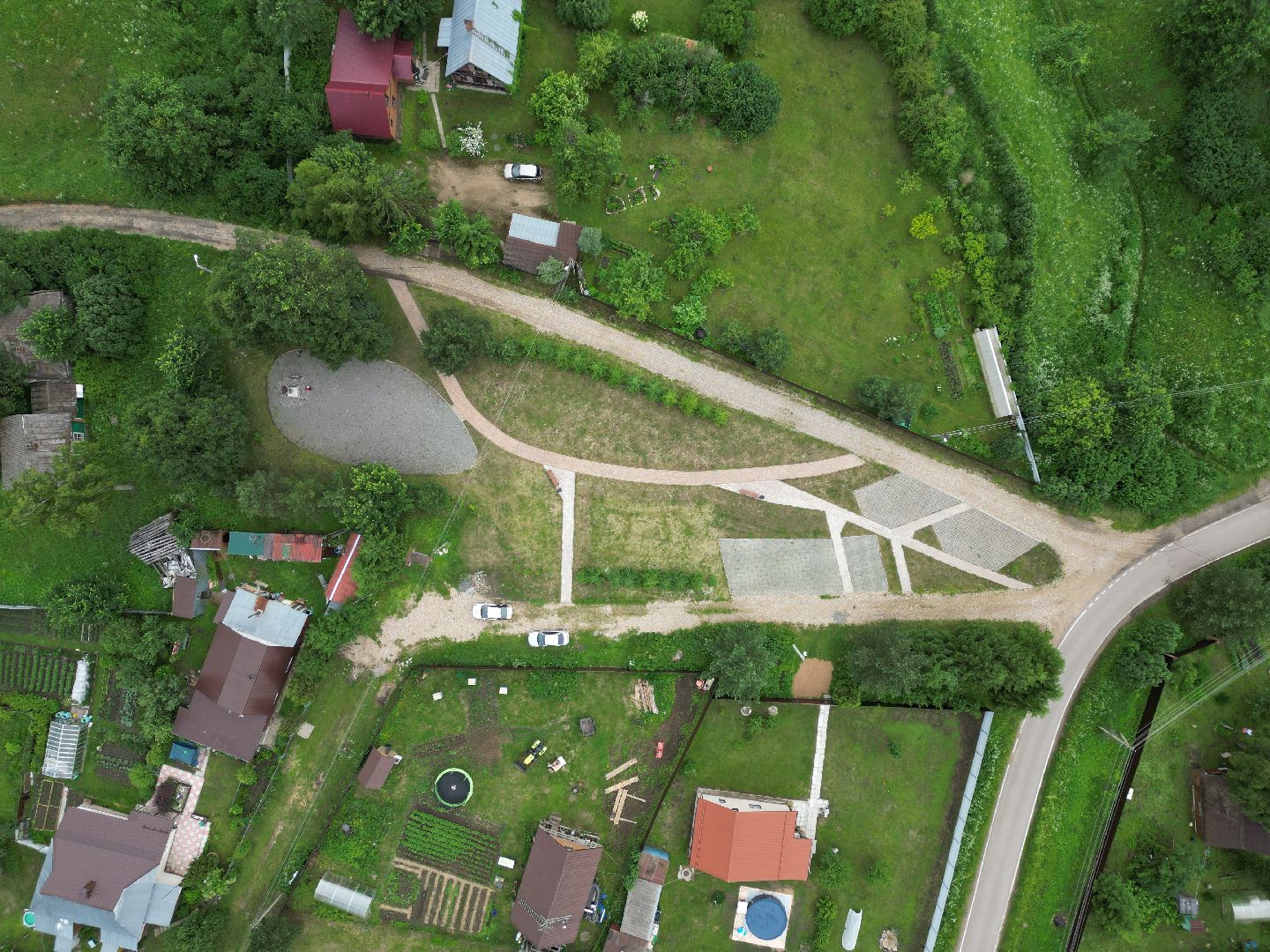 видео с коптера, памятник, бюст,