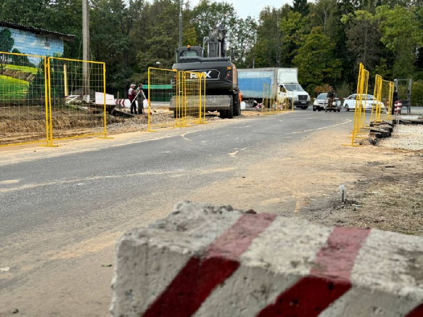 кпп, городской округ восход, расширение дороги, бригада,