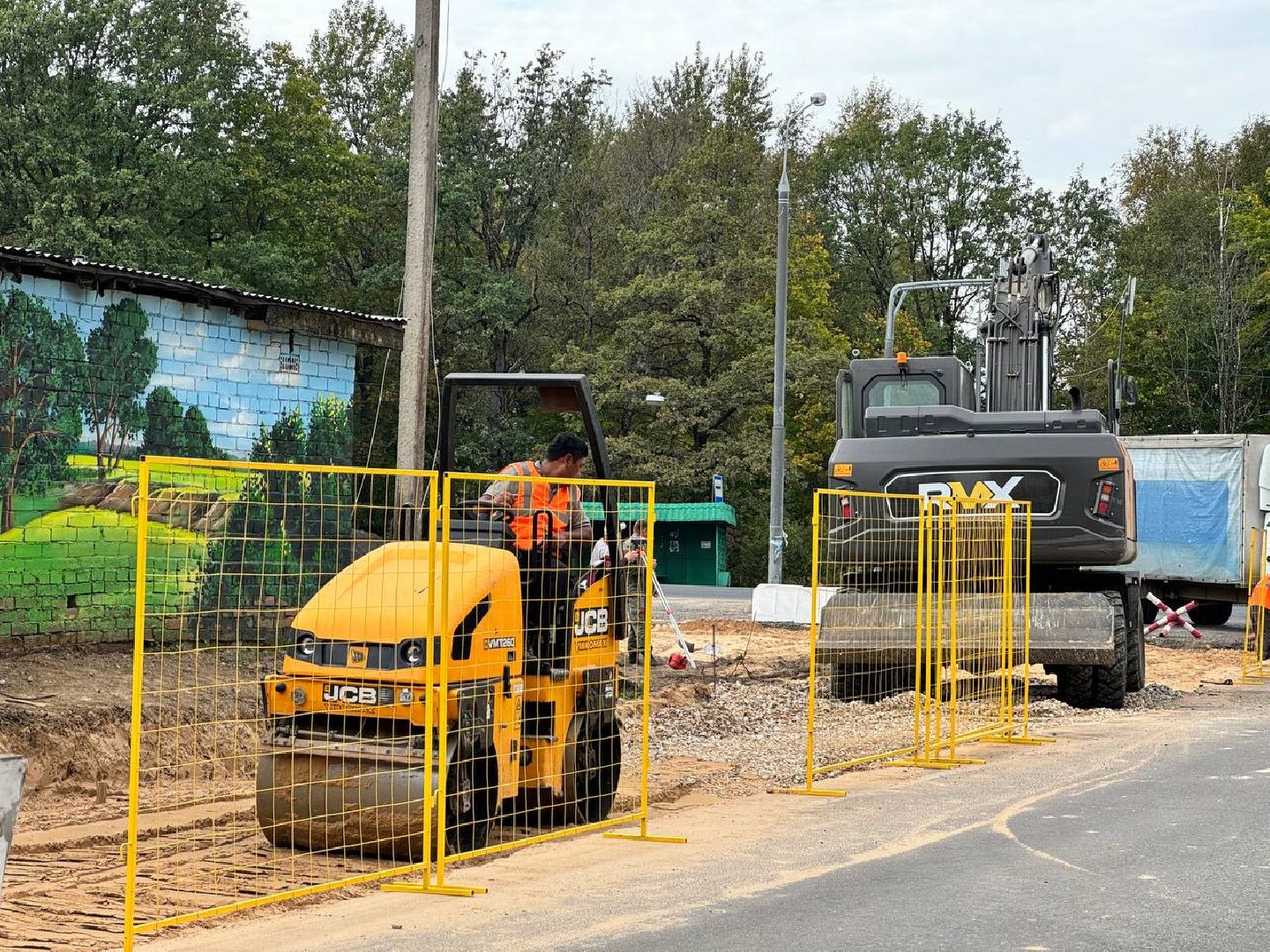 кпп, городской округ восход, расширение дороги, бригада,