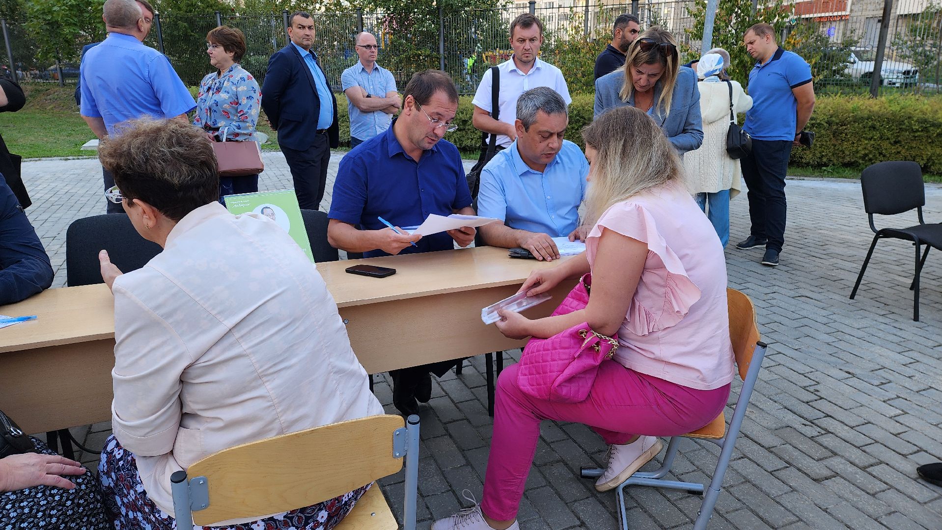 выездная администрация, встреча с жителями,