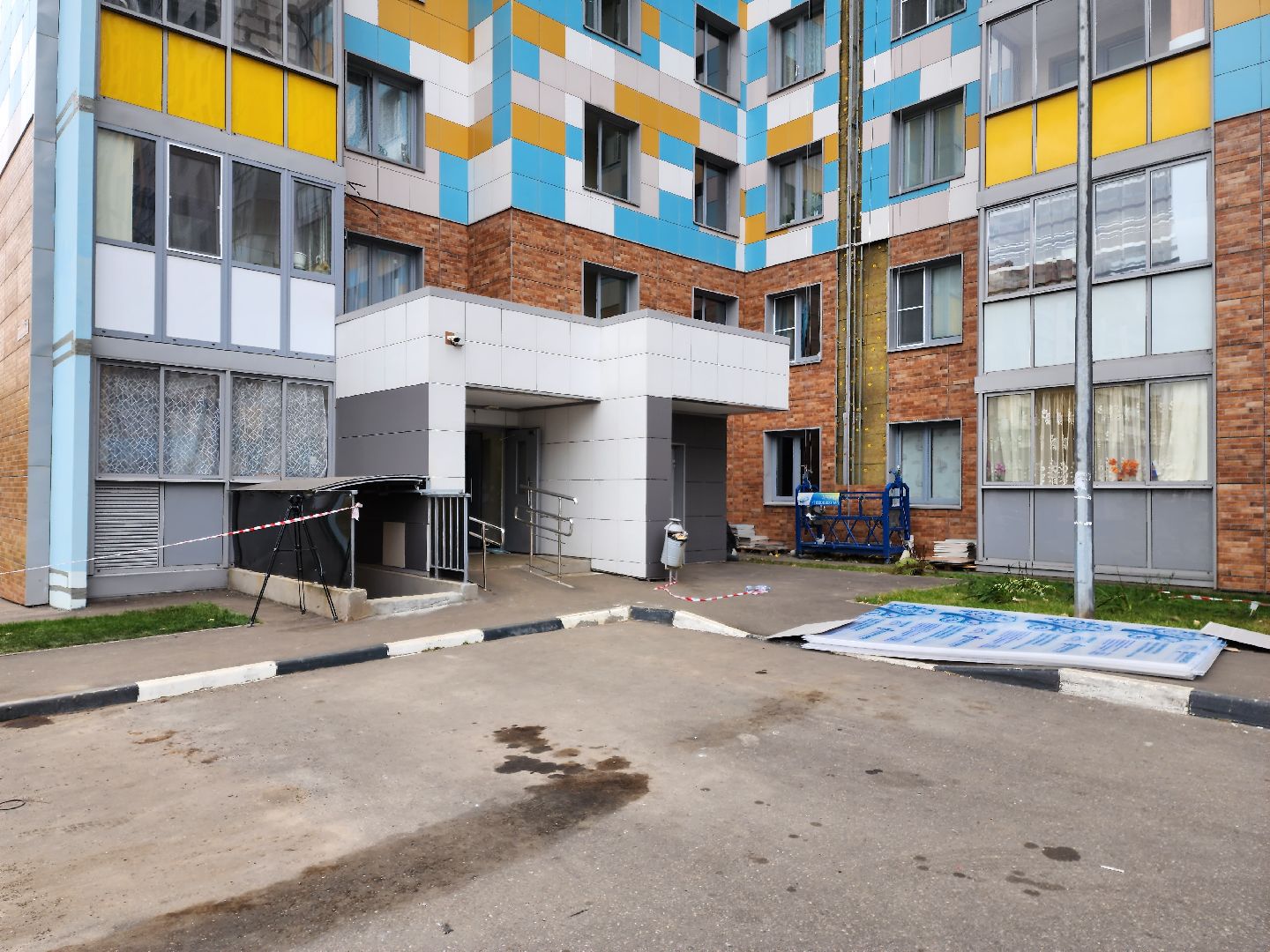 раменское, общество, ликвидация последствий взрыва беспилотников, Спортивный проезд 6,