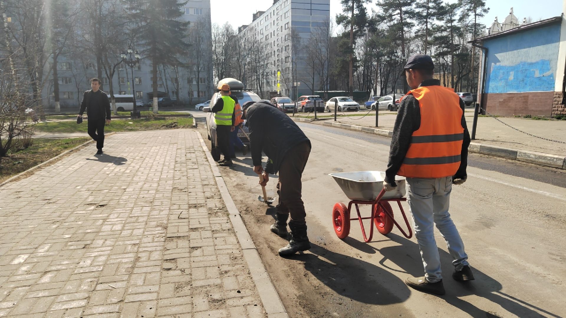 #Пушкино #Пушкинский округ #благоустройство #ЖКХ #весна в Подмосковье