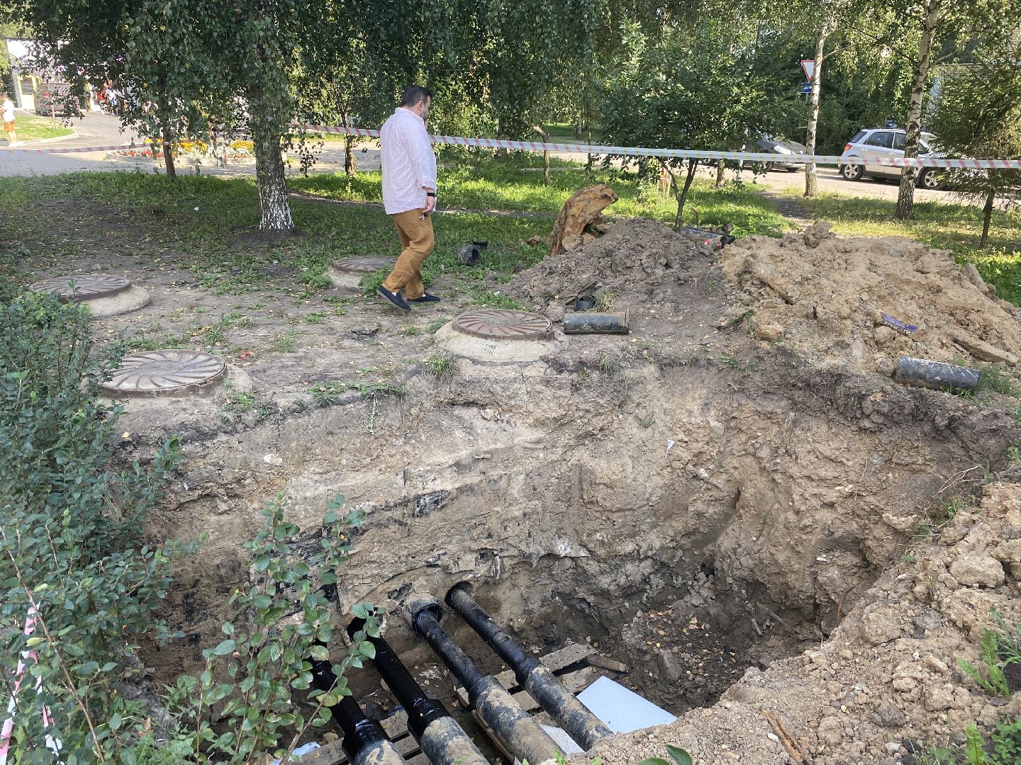 благоустройство территории, мкр Тополек Власиха, мкр школьный власиха, обращения жителей, обход территории власиха,