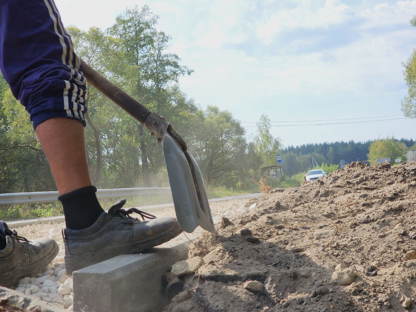 Егорьевск, Подмосковье, Тротуары, Бордюры, саввино, Московская область,