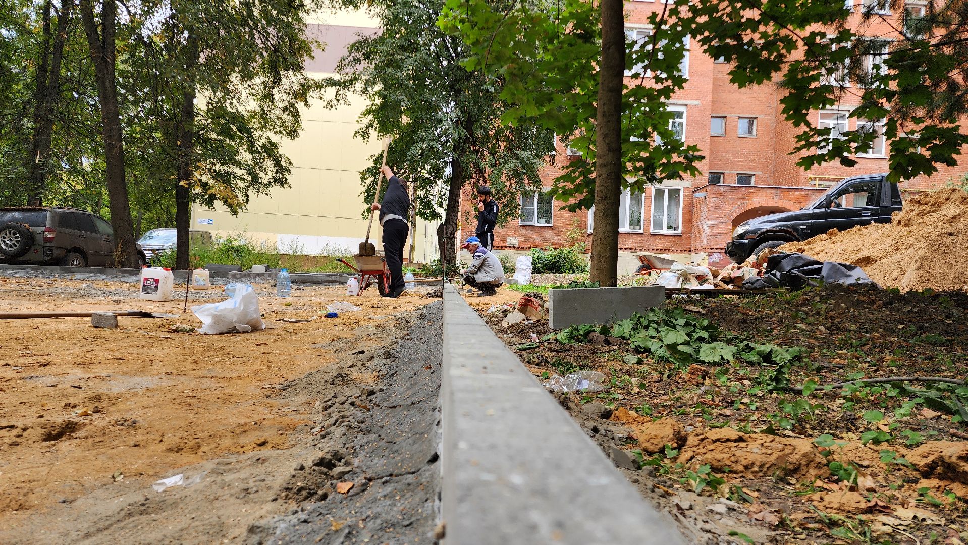 Бронницы, Строительство спортивной площадки, Площадка для воркаута, Льва Толстого 2, Воркаут,