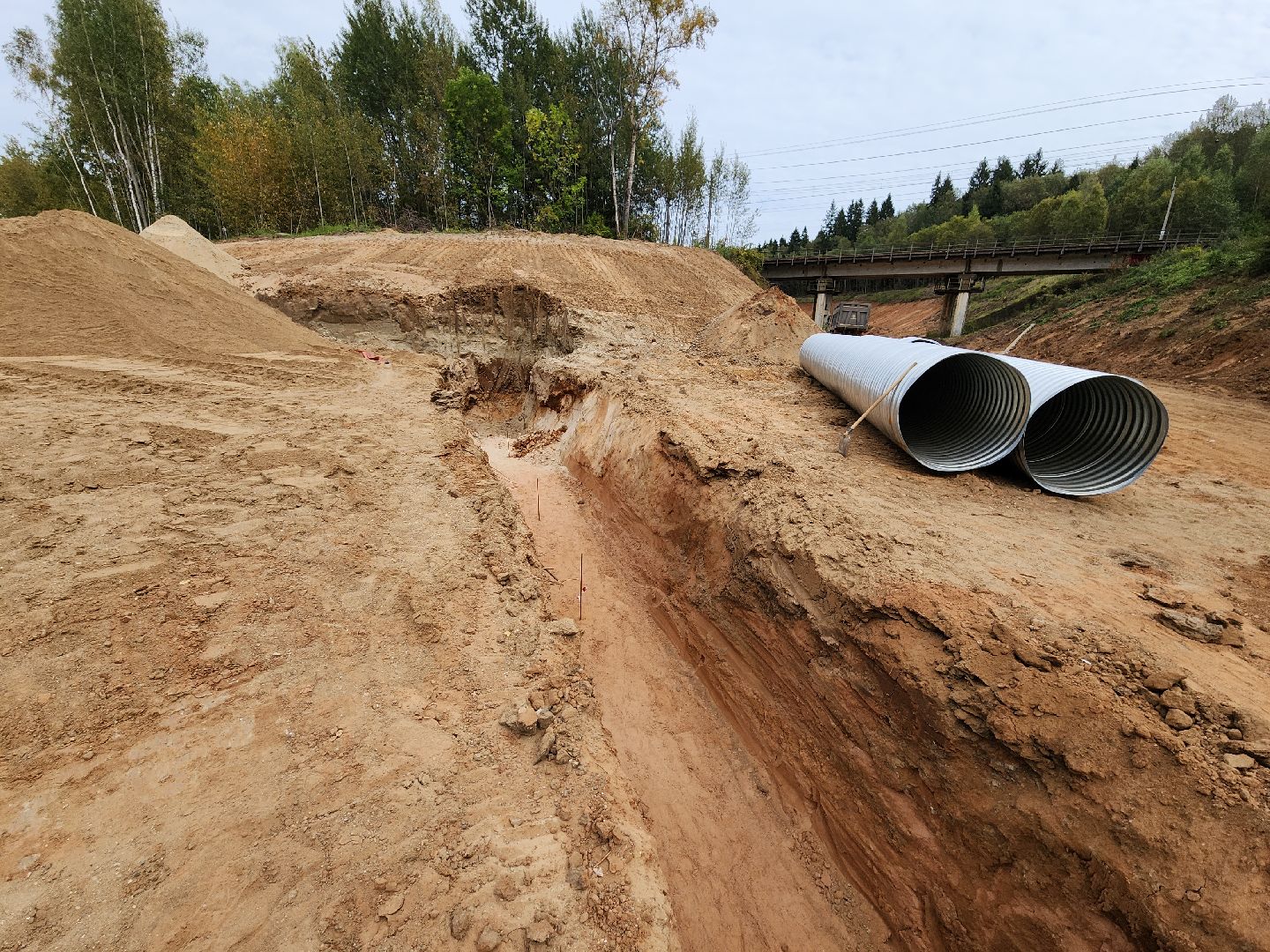 Дорога,строительство дороги, объездная дорога, тучково, руза, рузский городской округ, московская область,