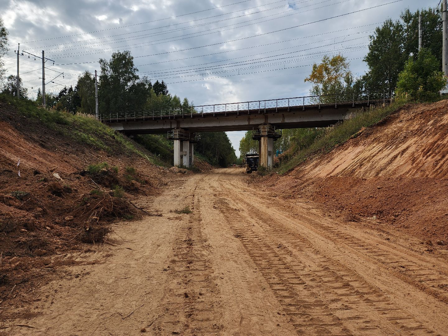 Дорога,строительство дороги, объездная дорога, тучково, руза, рузский городской округ, московская область,