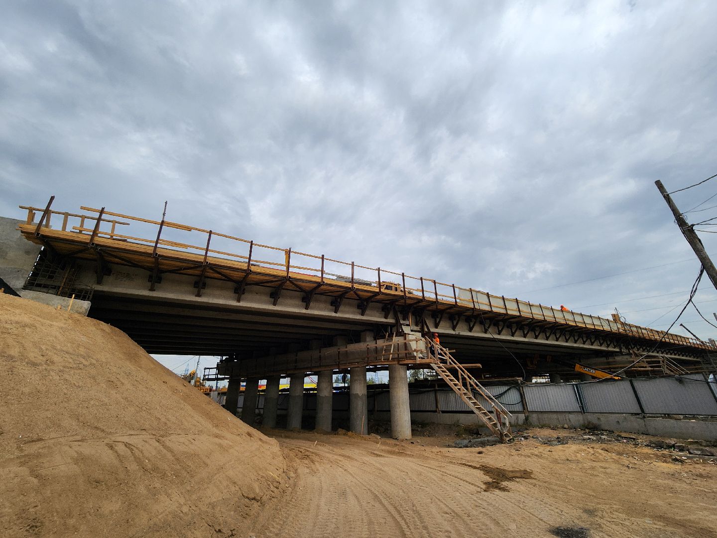 реконструкция каширского шоссе, развязка каширского и володарского шоссе, строительство новых съездов, каширское шоссе, ленинский округ, строительство дорог,