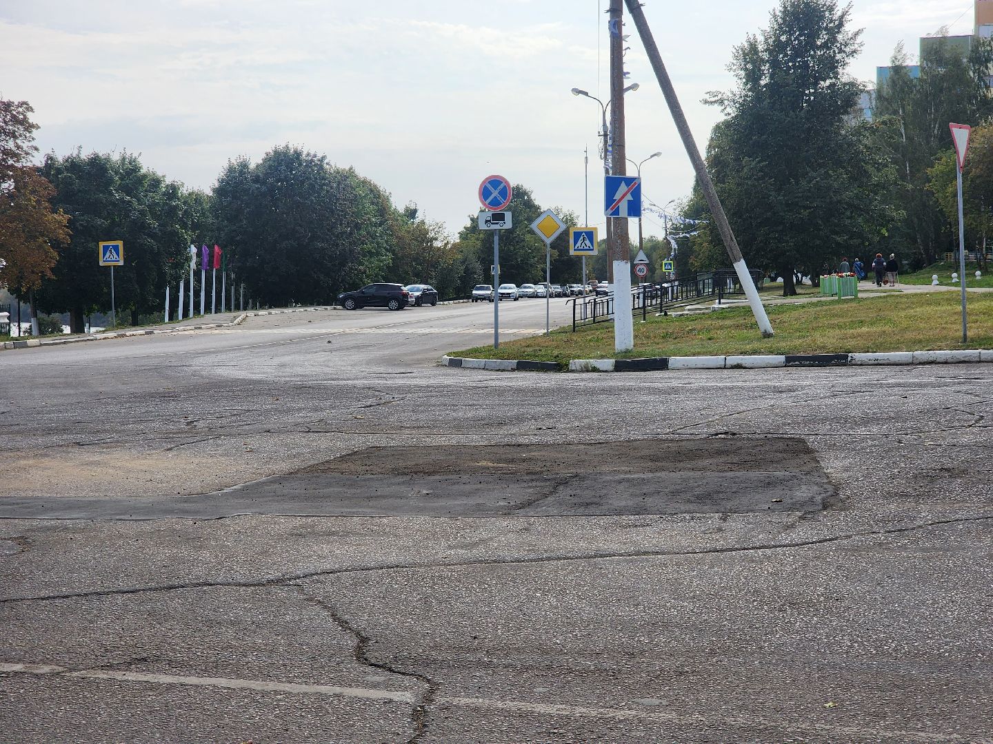 Коломна, дорожный ремонт,