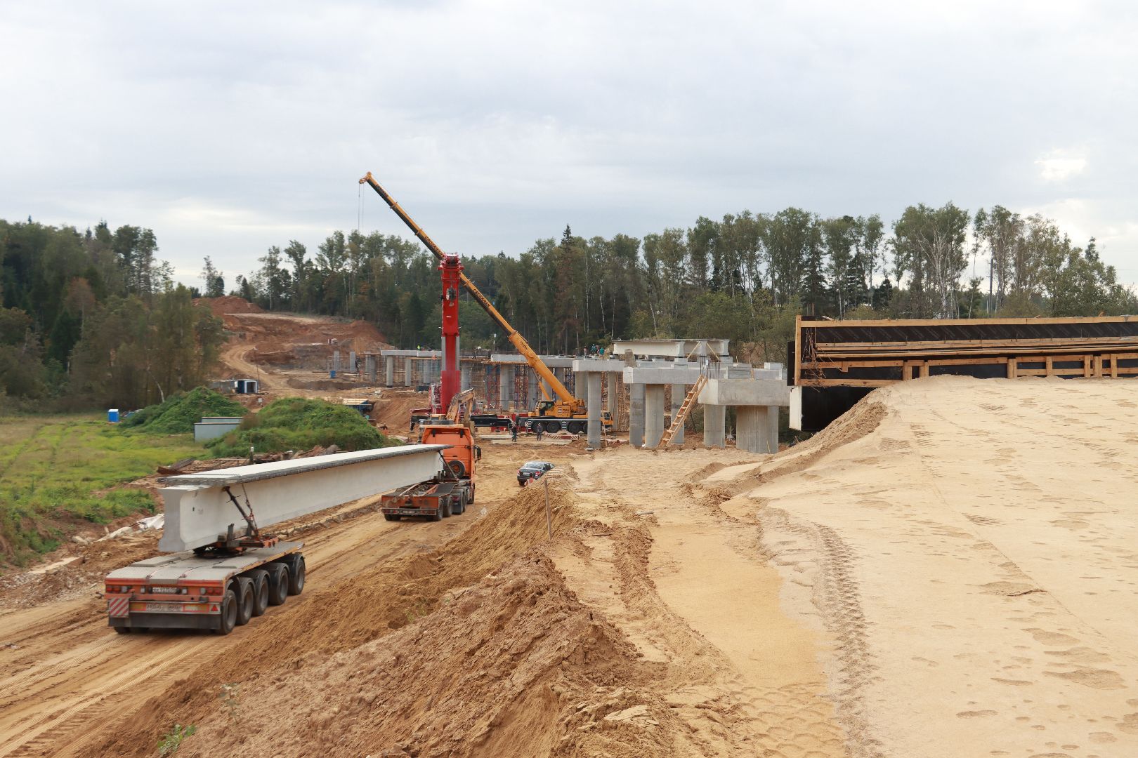 дороги, М9 Балтия, мост,