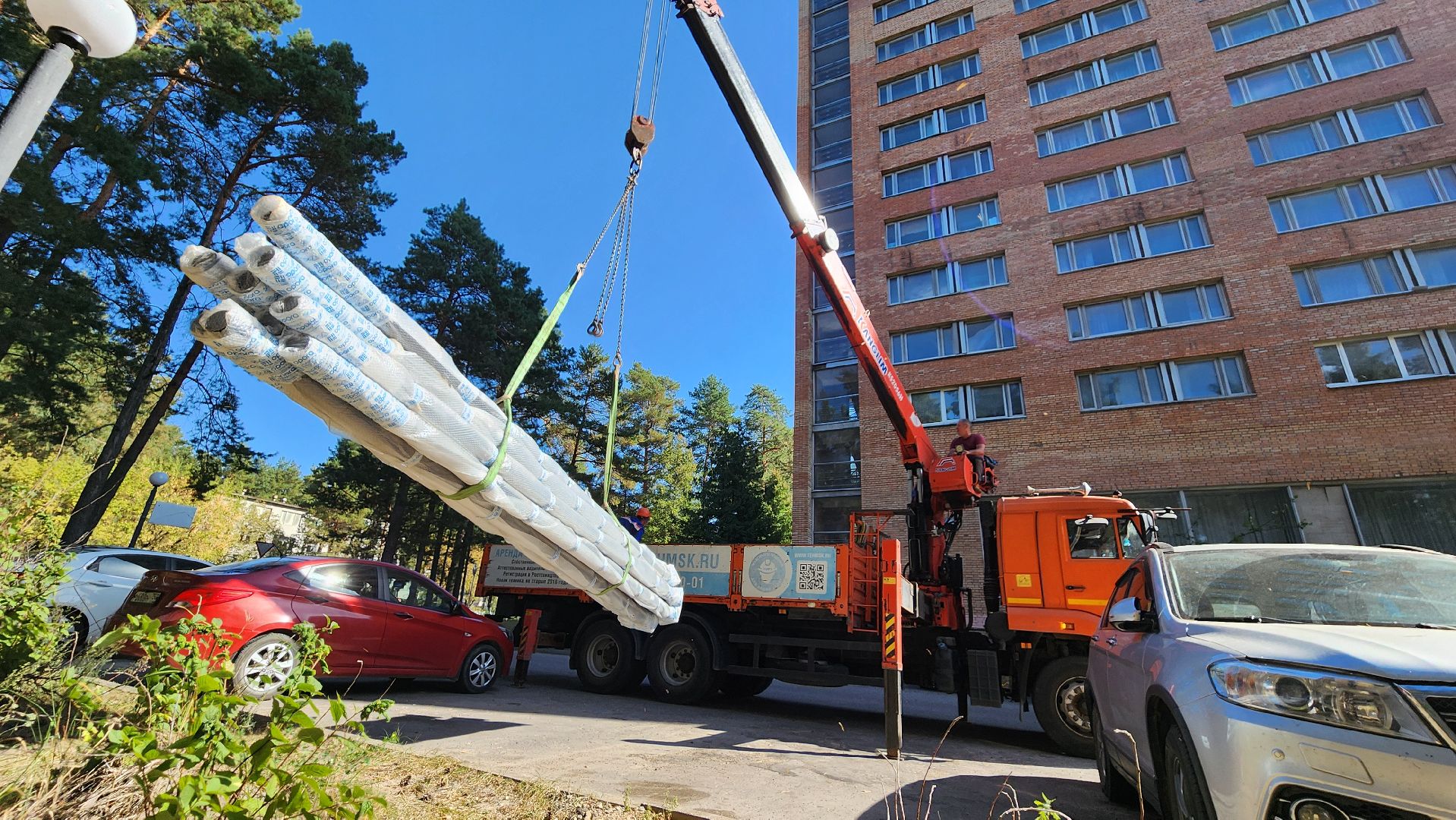 светлый город, освещение, протвино, улица дружбы, опоры освещения,