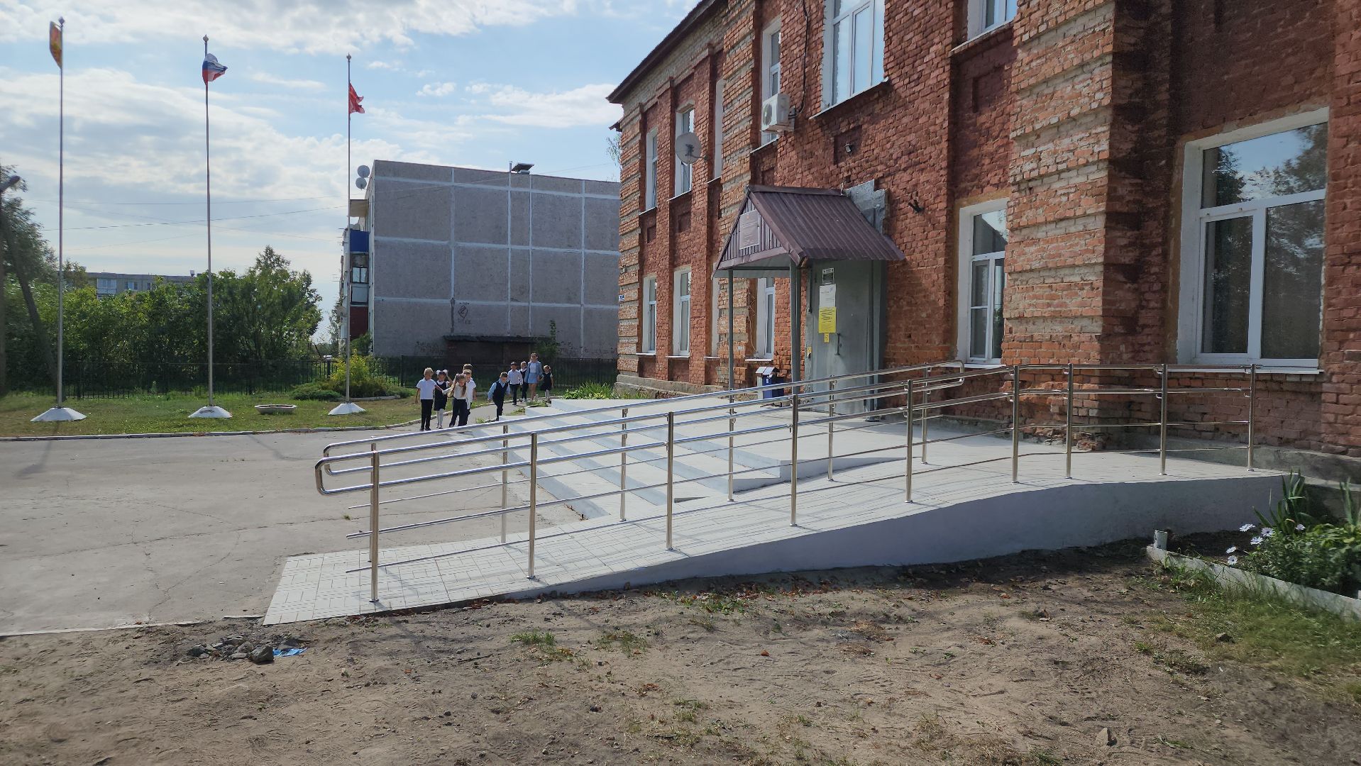 егорьевск, починки, село, школа, ремонт, дети, тестомес, крыльцо, входная группа,