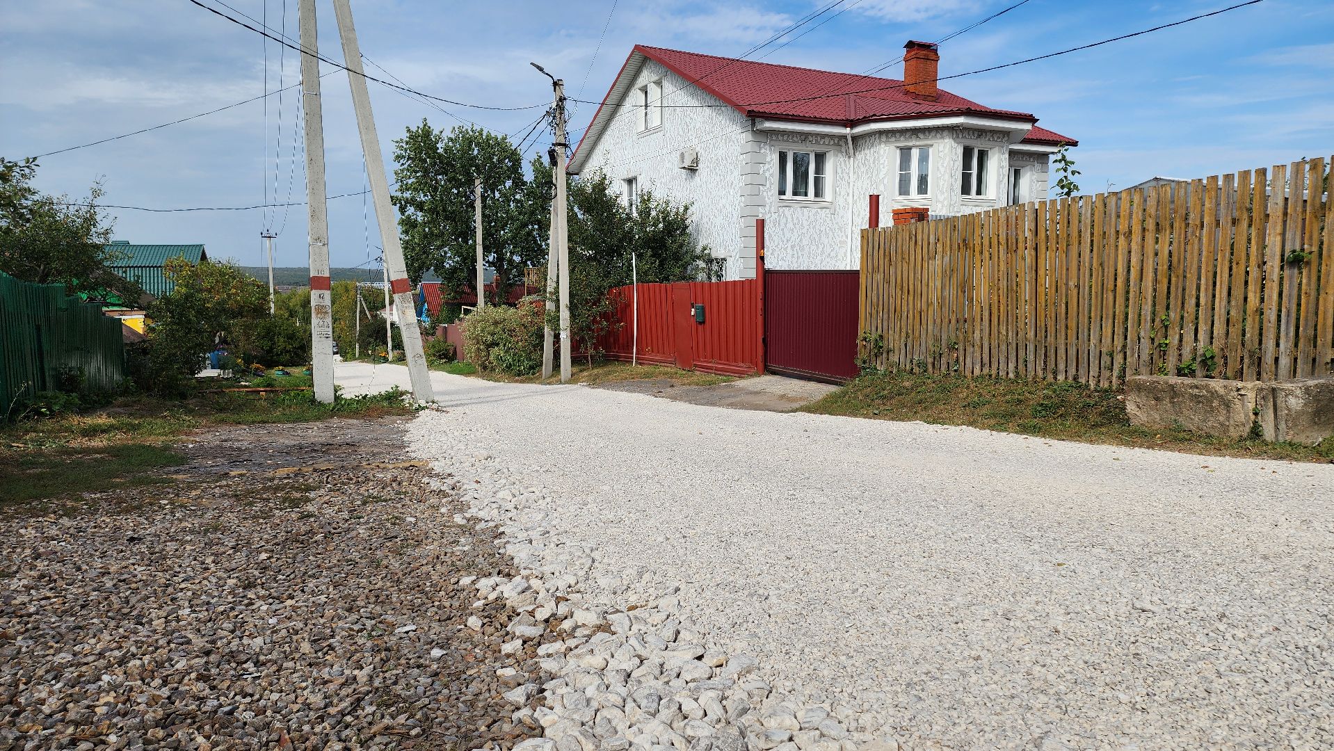 кашира, ремонт дорог, переходный тип покрытия,