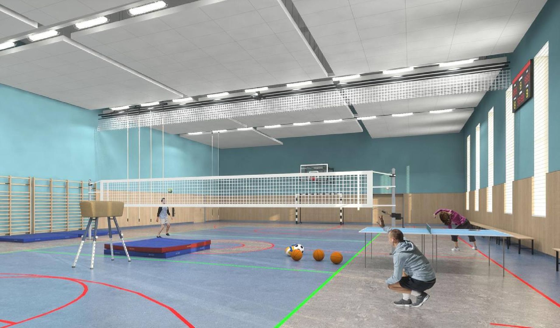 Реутов, строительство, образование, школы, IT-уклон, здание, внутренняя отделка,