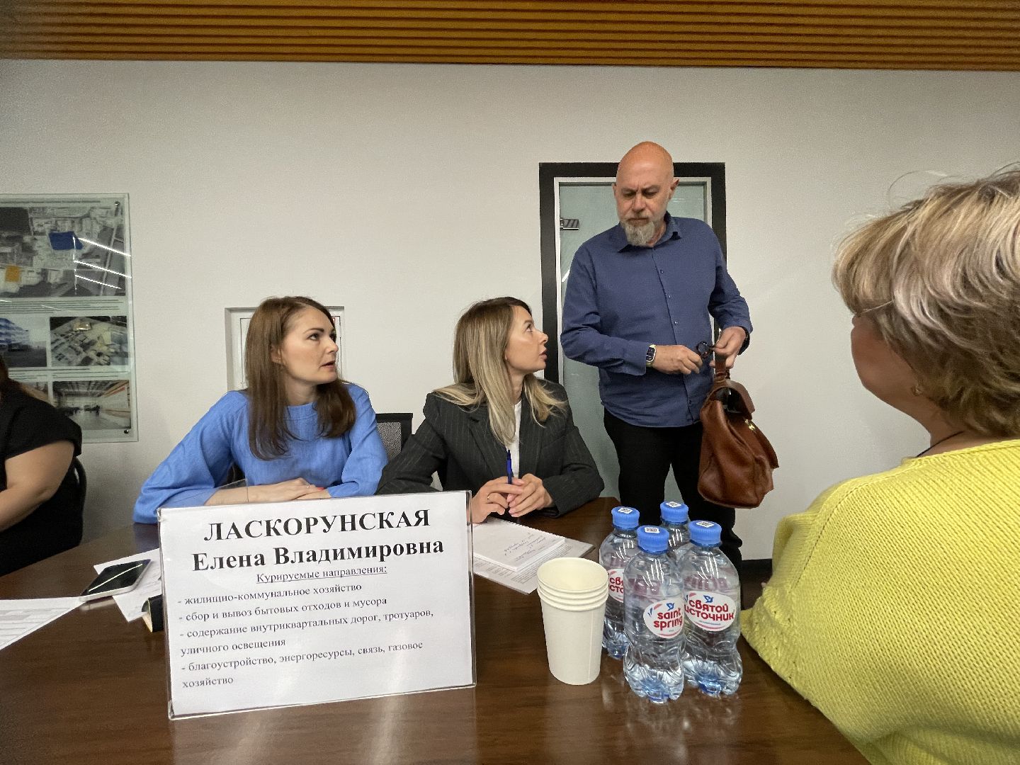 выездная администрация ленинский округ, тд албес выездная администрация, встреча с жителями в ТД Албес, ленинский городской округ,