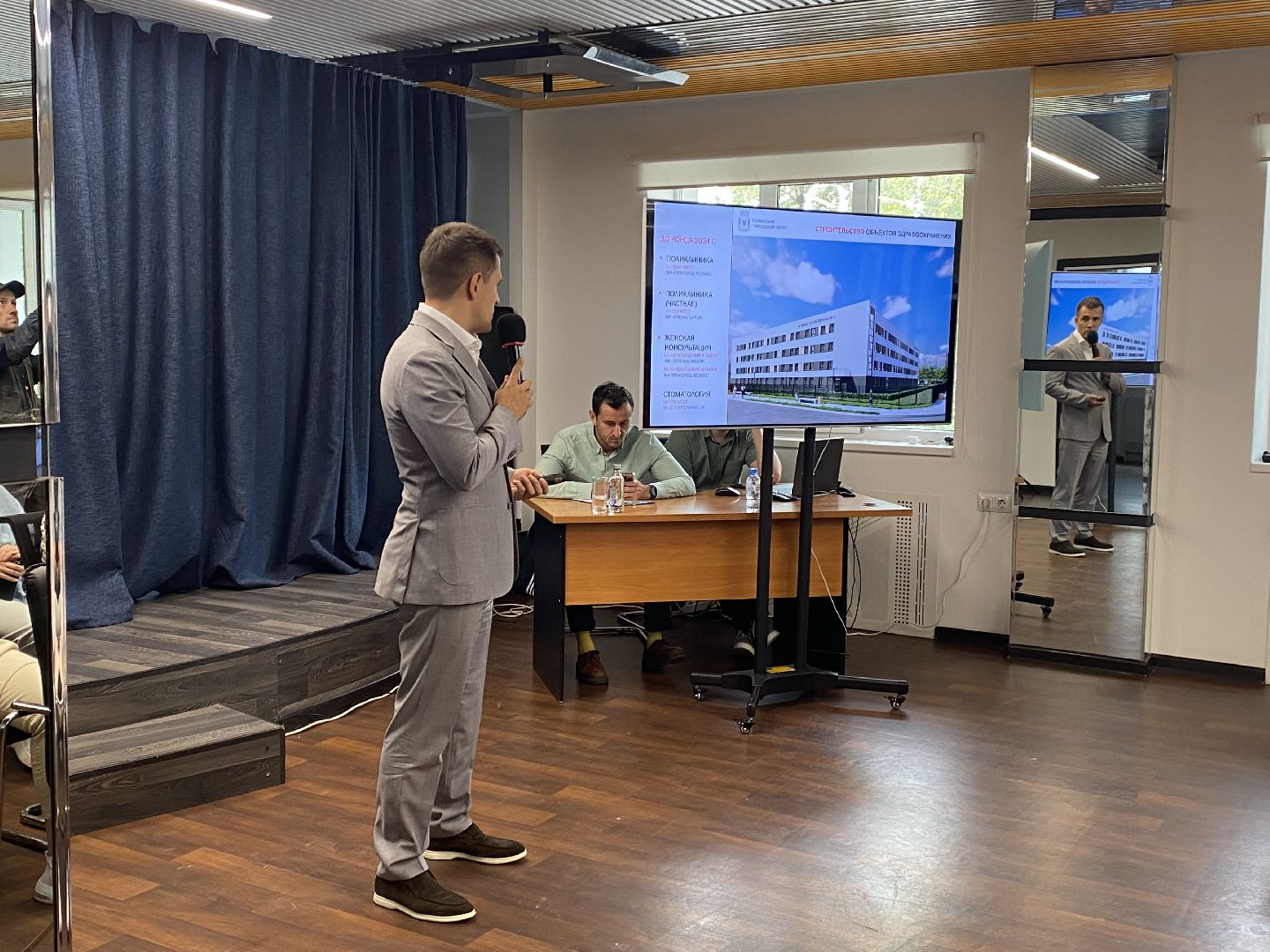 выездная администрация ленинский округ, тд албес выездная администрация, встреча с жителями в ТД Албес, ленинский городской округ,