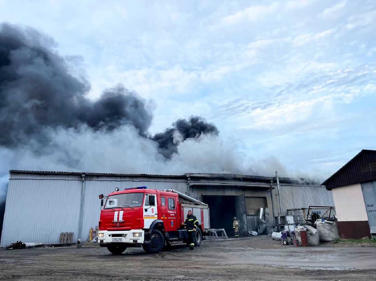 Пожар, МЧС, Возгорание, Сергиев Посад,