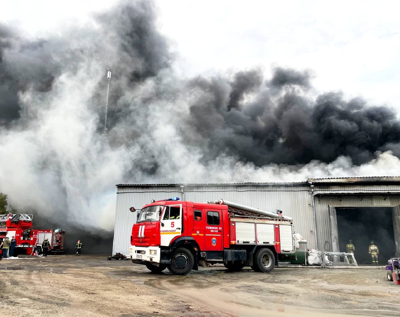 Пожар, МЧС, Возгорание, Сергиев Посад,