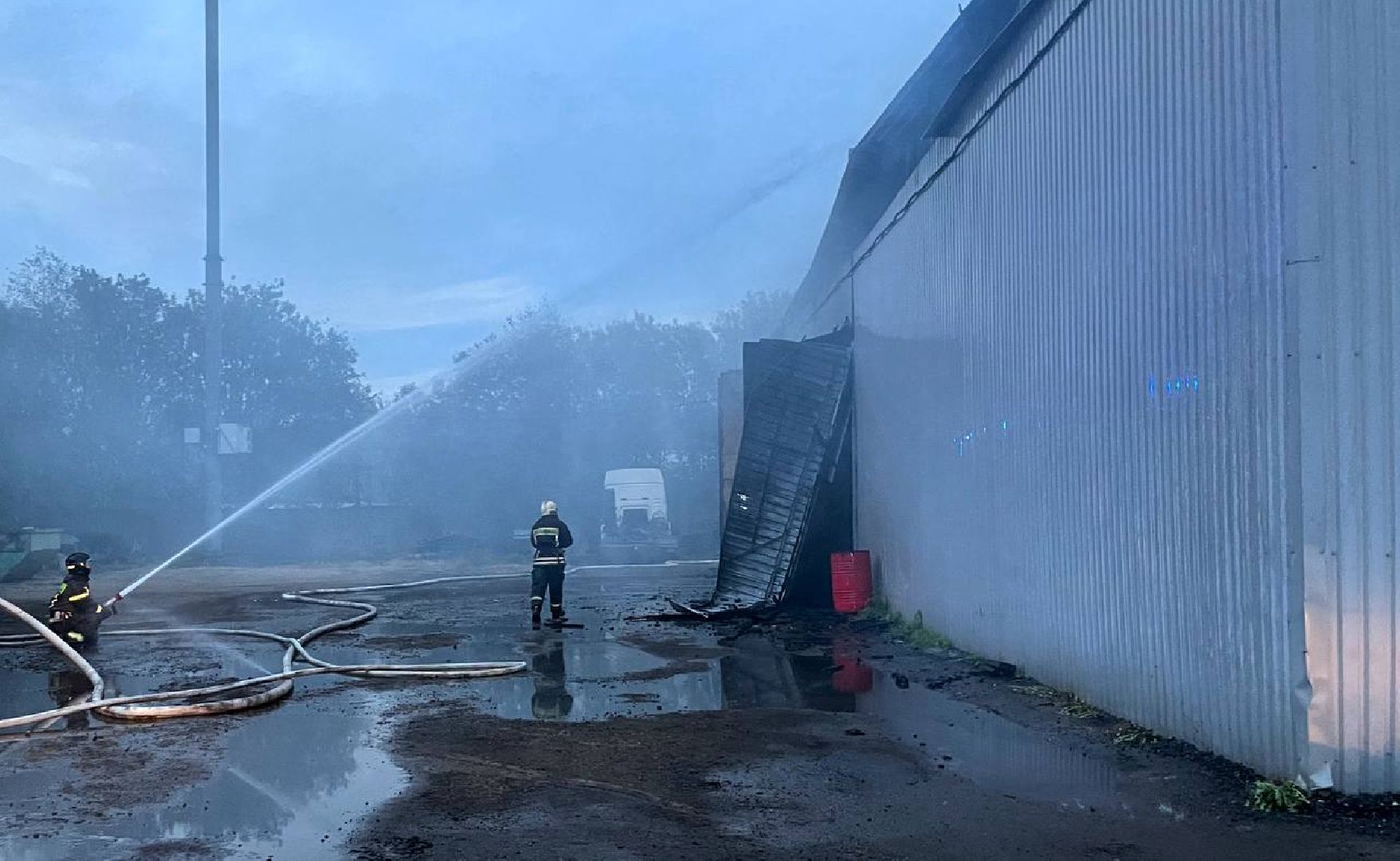 Пожар, МЧС, Возгорание, Сергиев Посад,