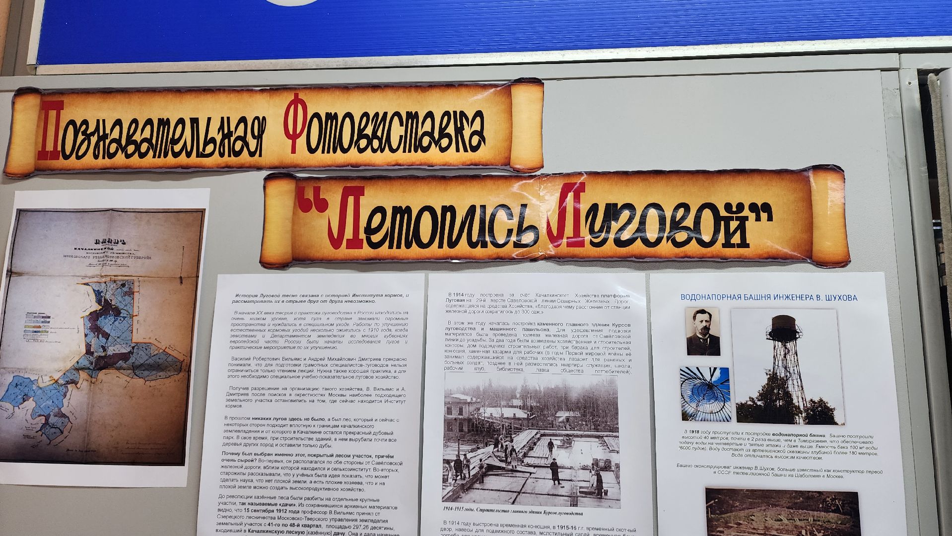 Выставка, История, Лобня, Луговая,