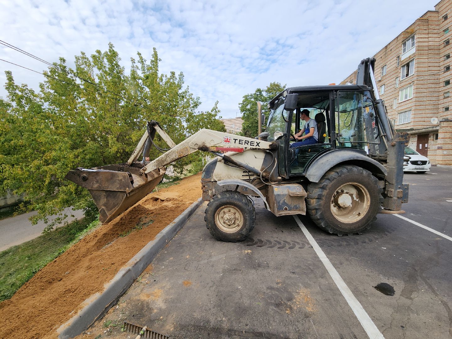 благоустройство, благоустройство дворов, тучково, руза, рузский городской округ, московская область, подмосковье,