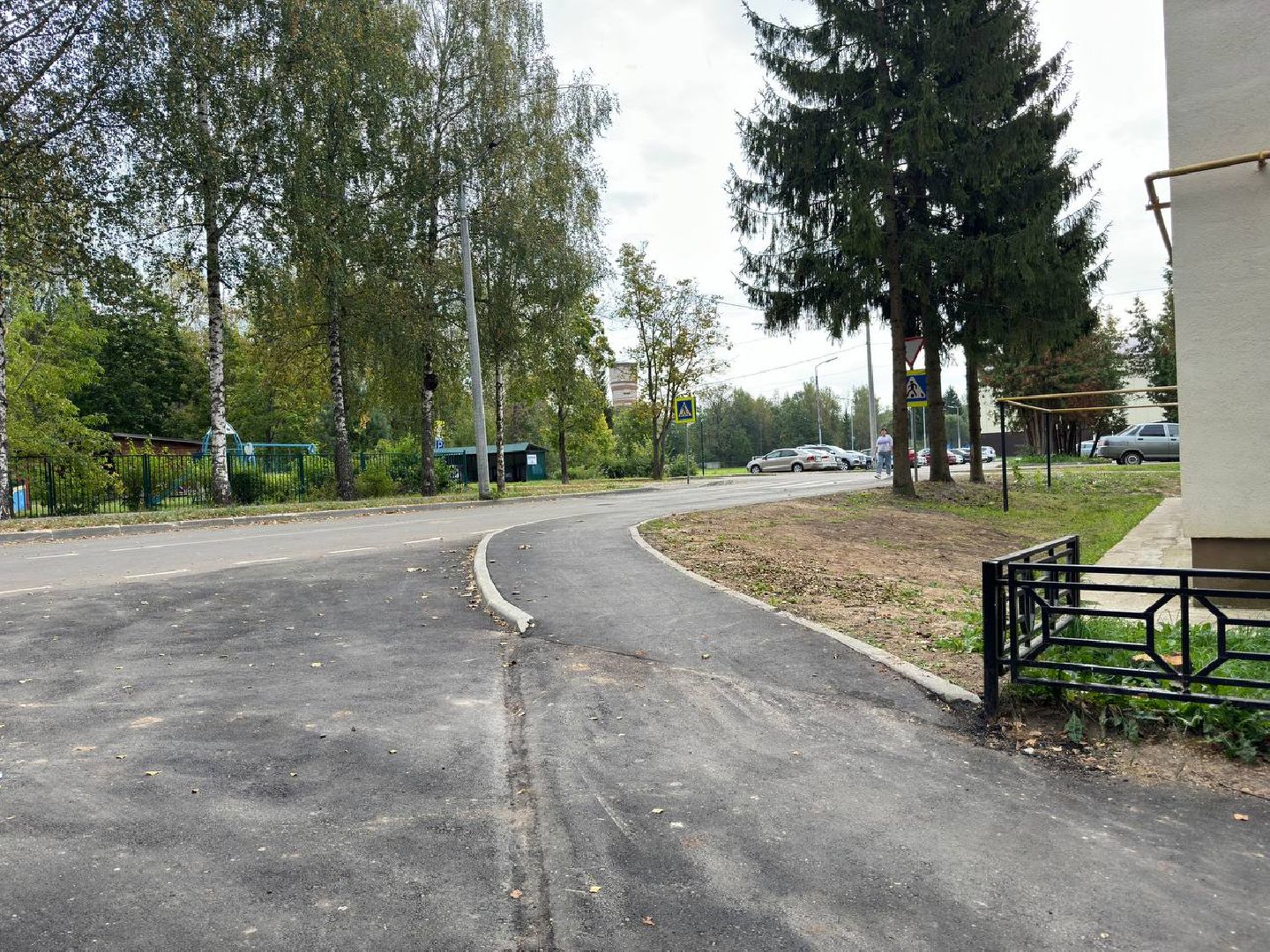 асфальтирование дворов дорог, городской округ восход, бригада рабочих, благоуйстройство,