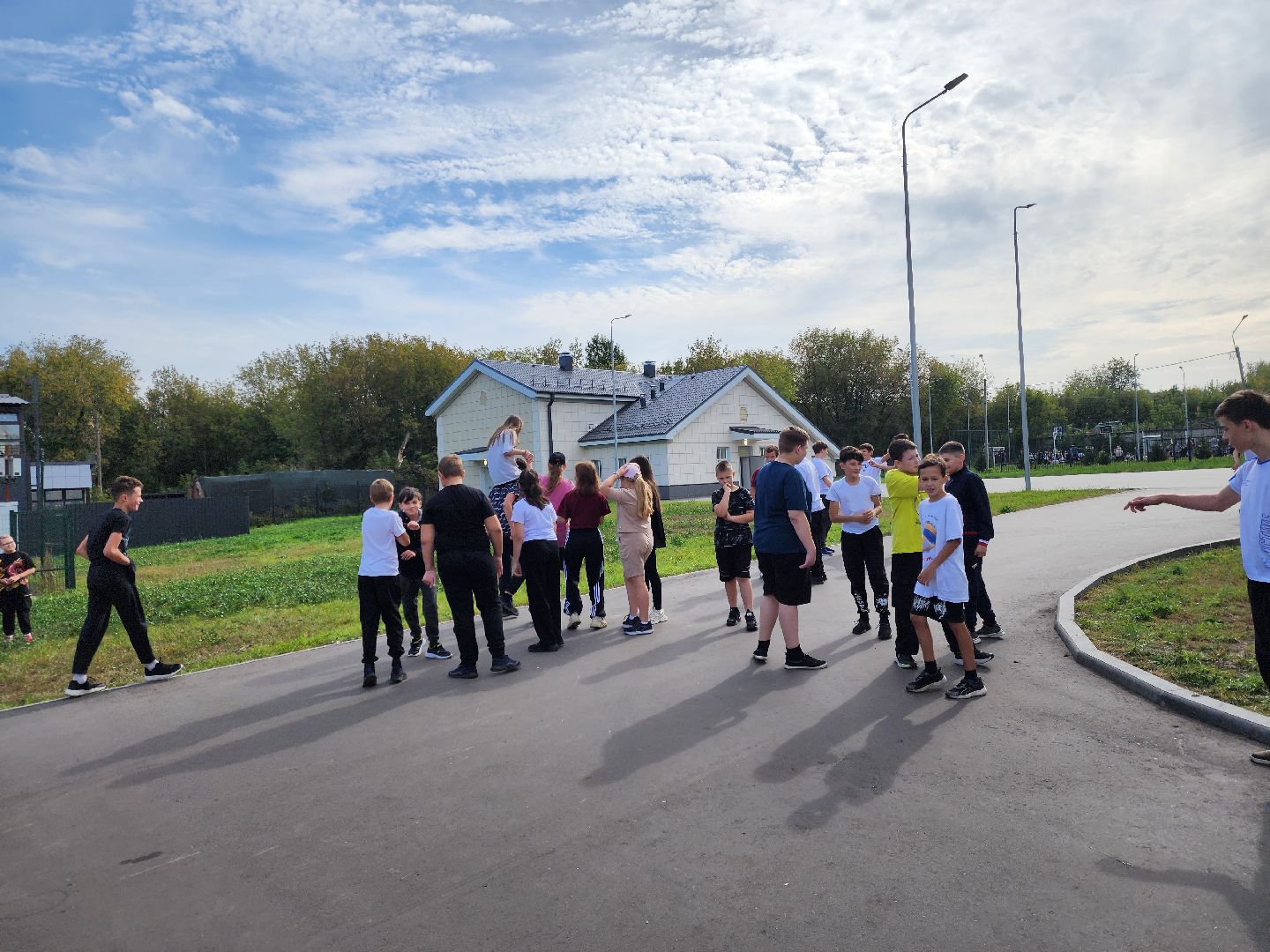 школа, ногинск, жители, общество, спорт, веселые старты, день здоровья, центр образования,
