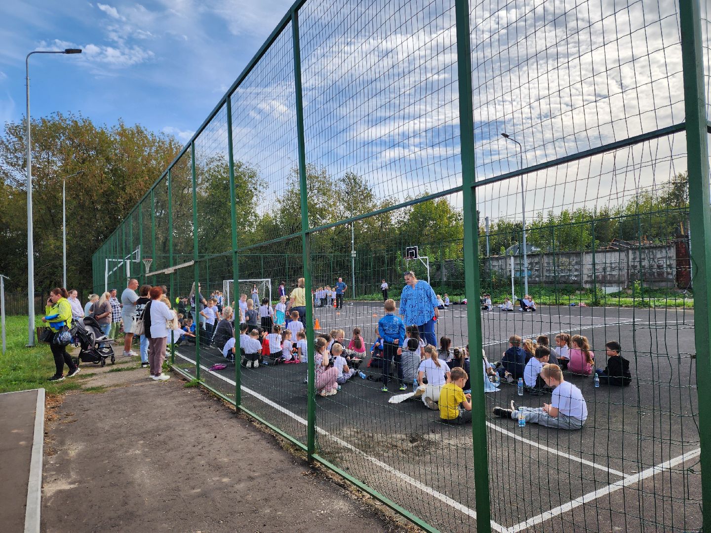 школа, ногинск, жители, общество, спорт, веселые старты, день здоровья, центр образования,