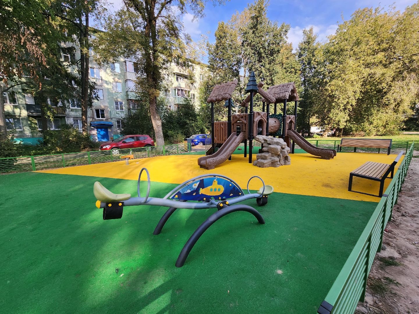 Коломна, губернаторская площадка, детская игровая площадка,