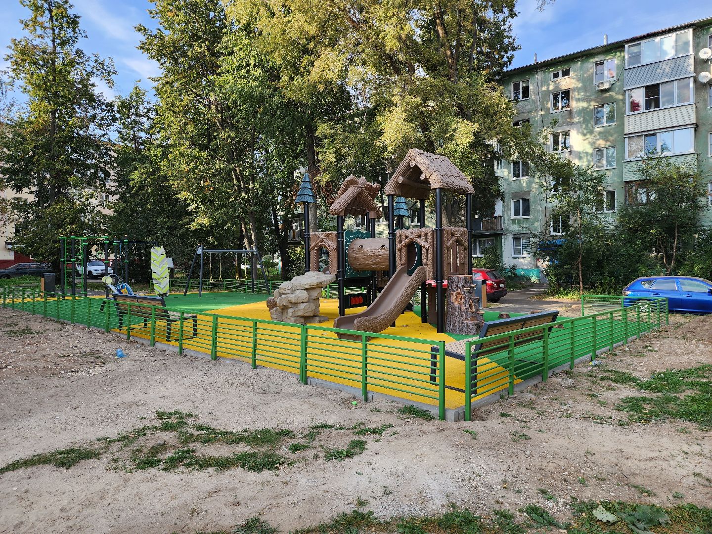 Коломна, губернаторская площадка, детская игровая площадка,