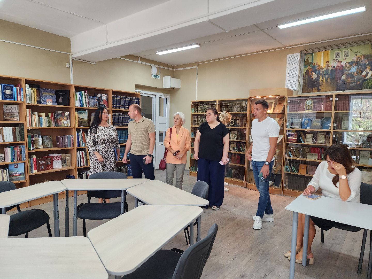 красноармейск, городской округ пушкинский, библиотека, ремонт, александр легков,