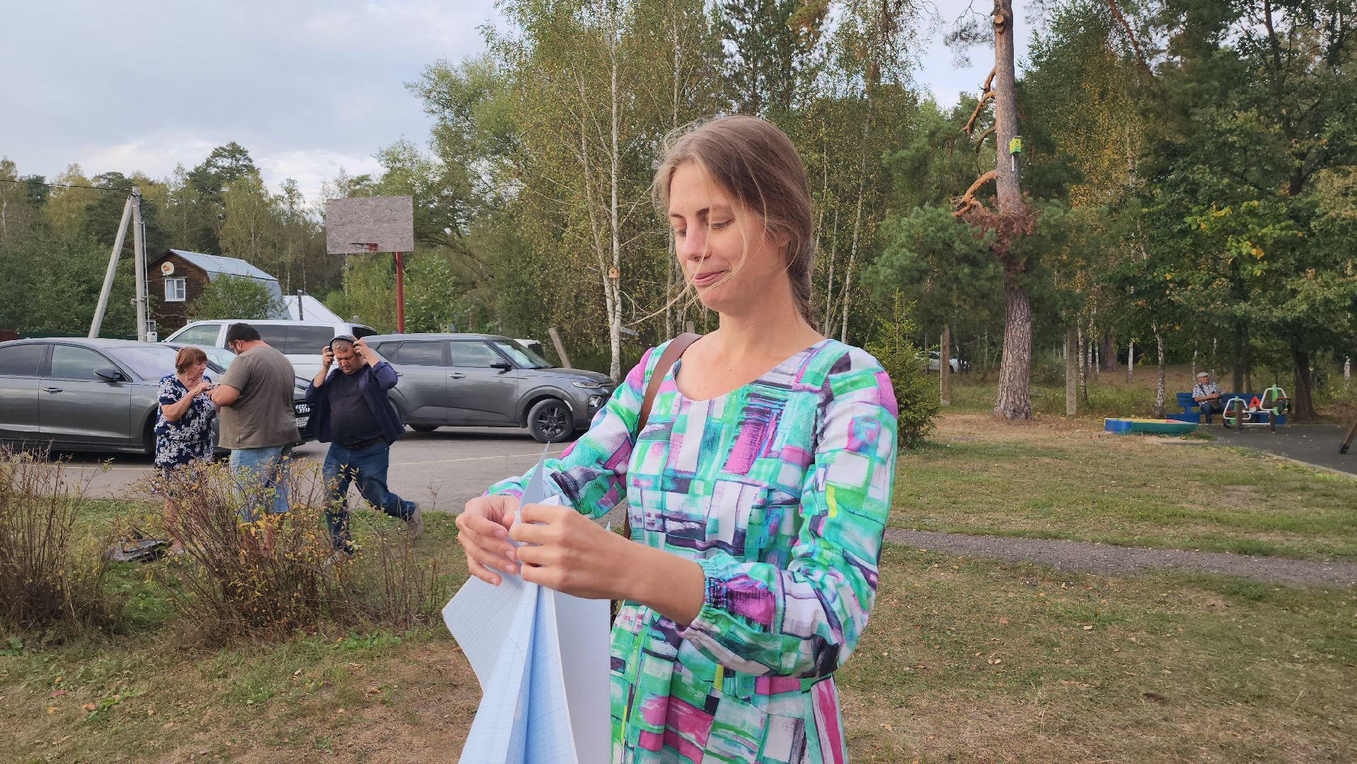 серпухов, деревня лужки, выездная администрация, лужковский сельский клуб, посадка деревьев,