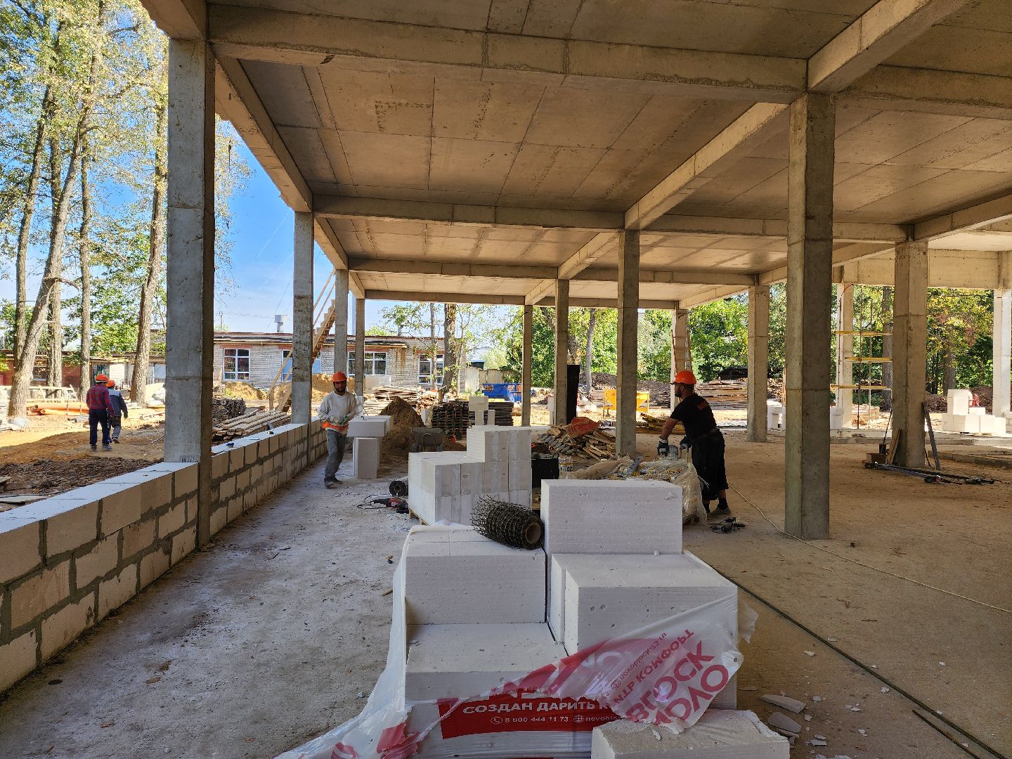 Подольск, Ясенки, Бассейн в Ясенках, Строительство,